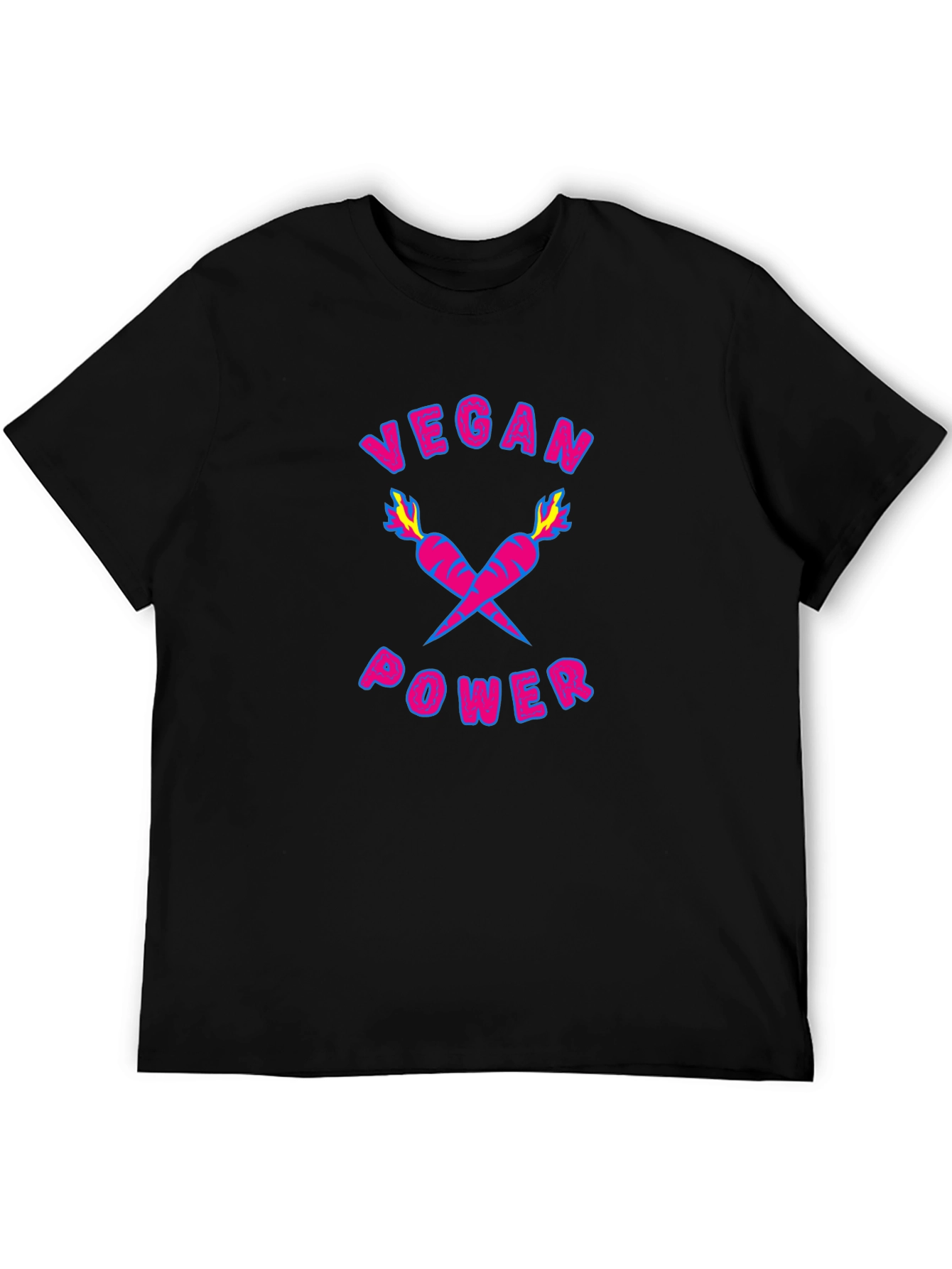 Vegan Power Graphic T-Shirt - 5