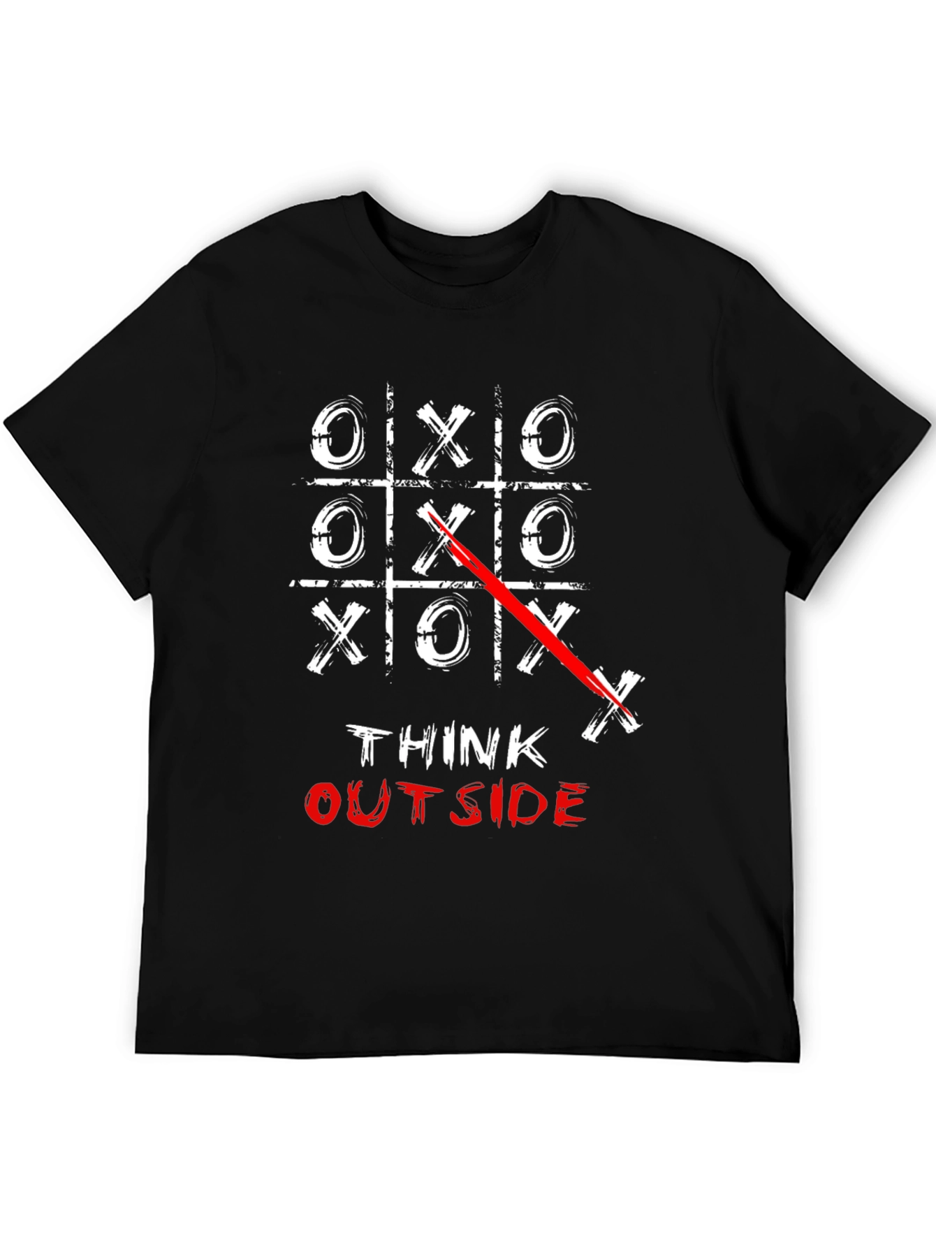Black Think Outside the Box T-Shirt view 5