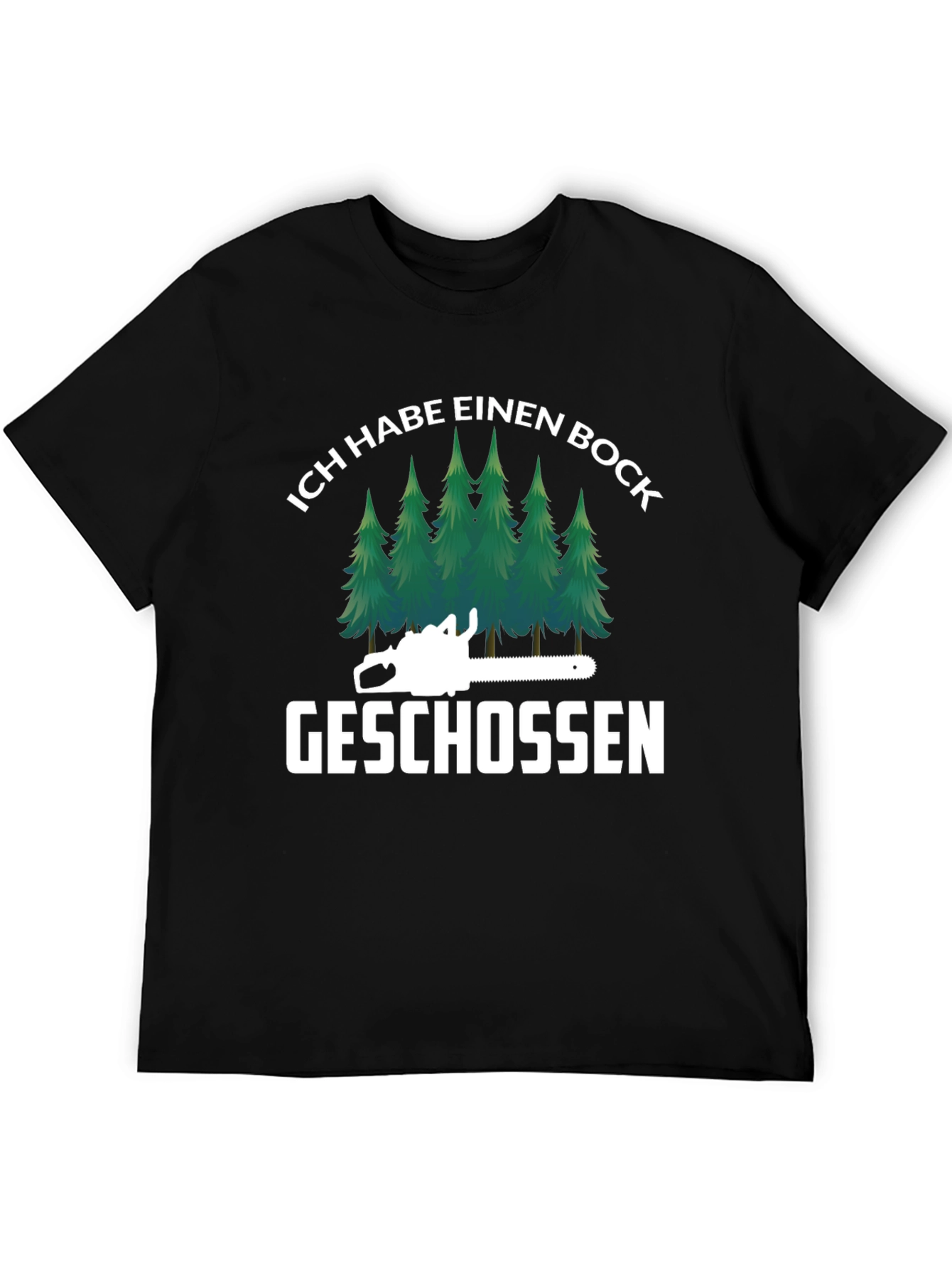 Ich Habe Einen Bock Geschossen T-Shirt - 5
