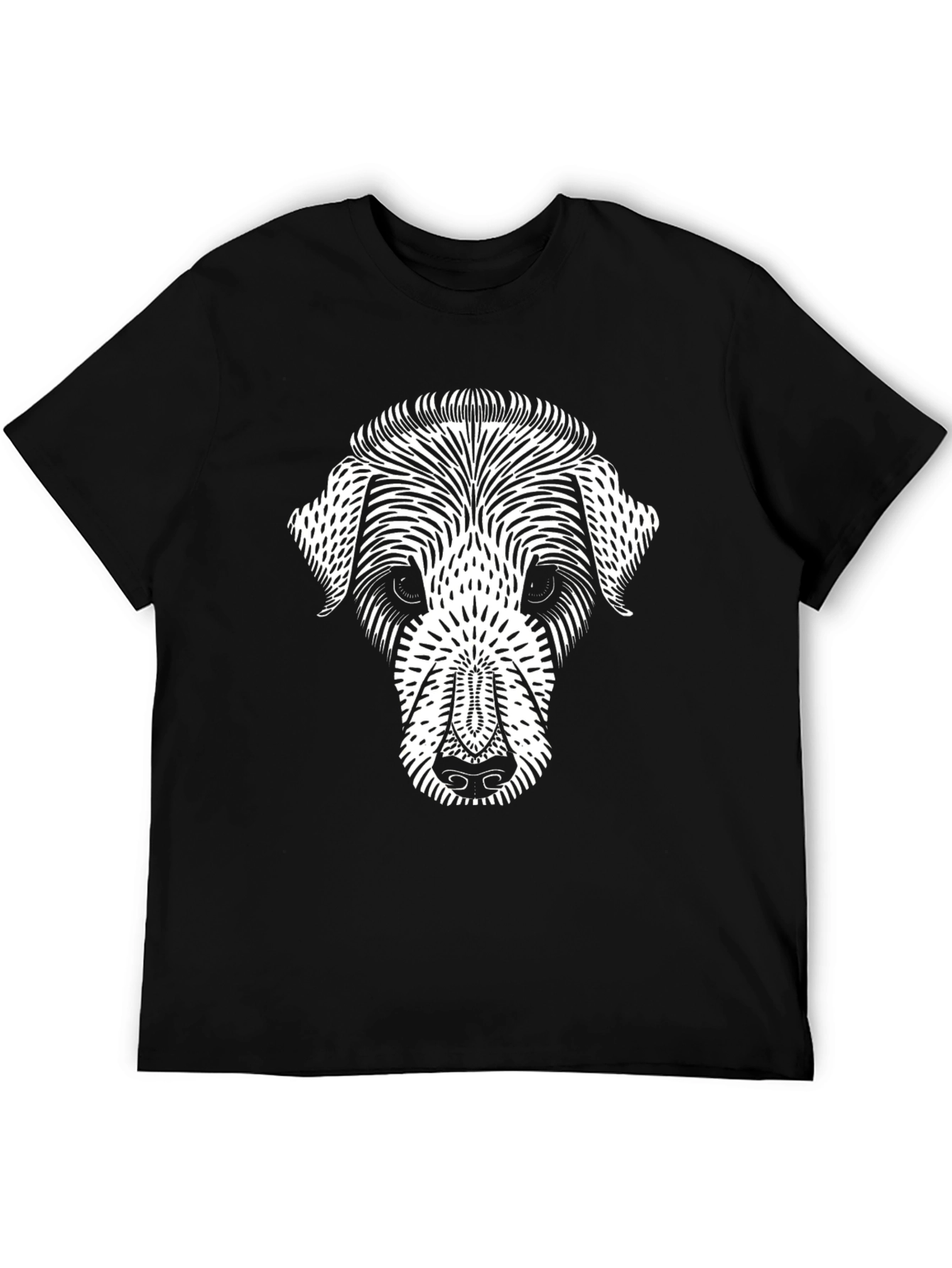 Black Dog Graphic Black T-Shirt view 5