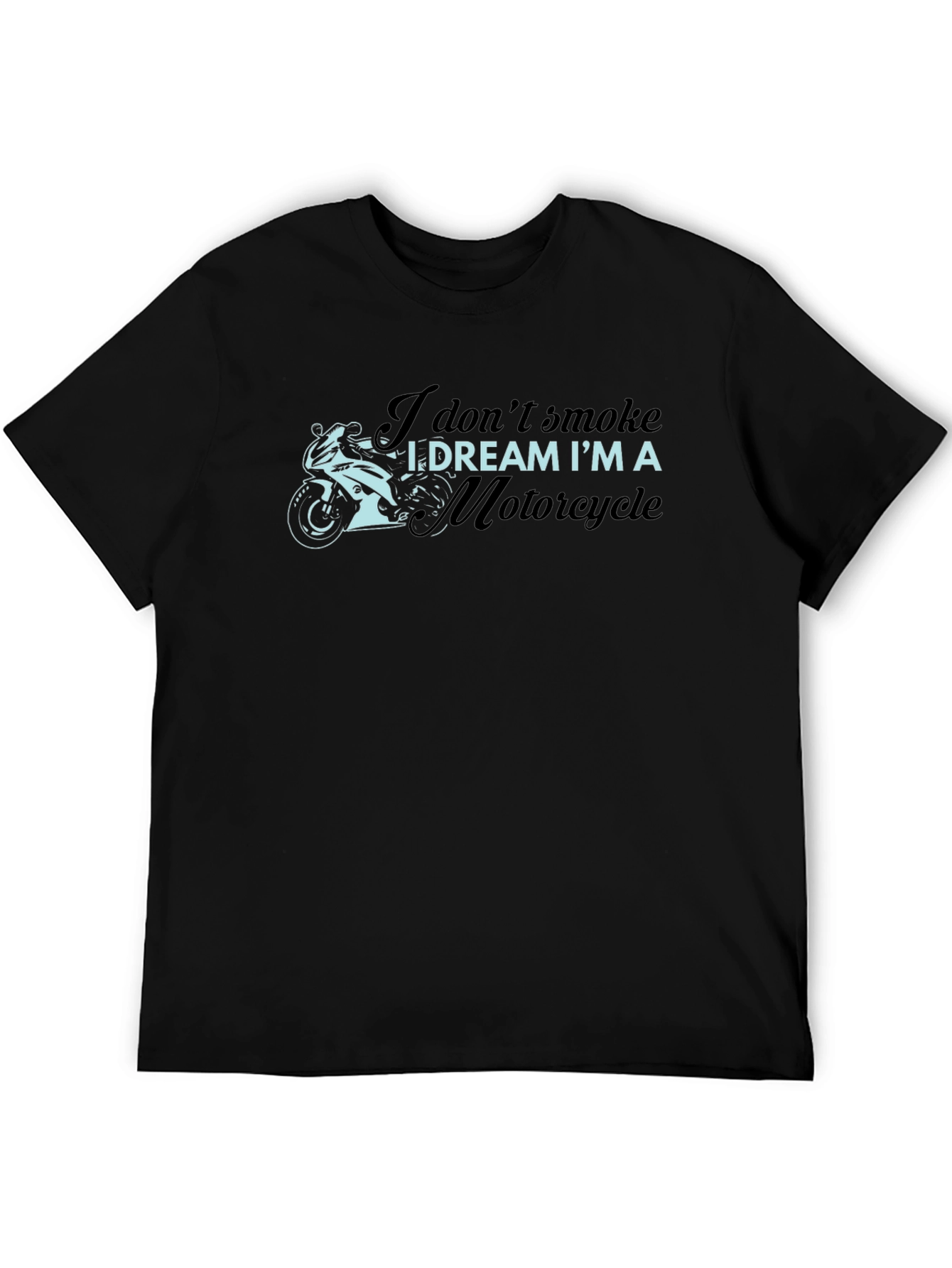 Black Motorcycle Dreamer Graphic Tee view 5