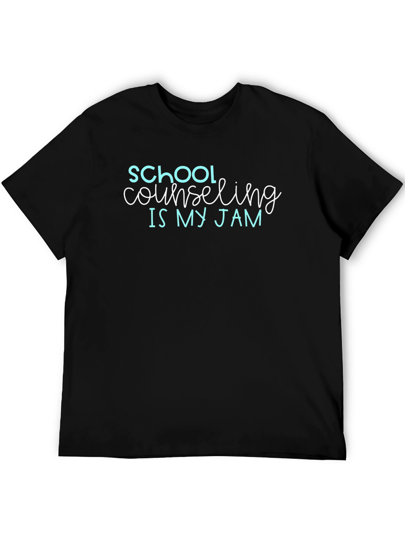 Black School Counseling Is My Jam - Graphic T-Shirt view 5