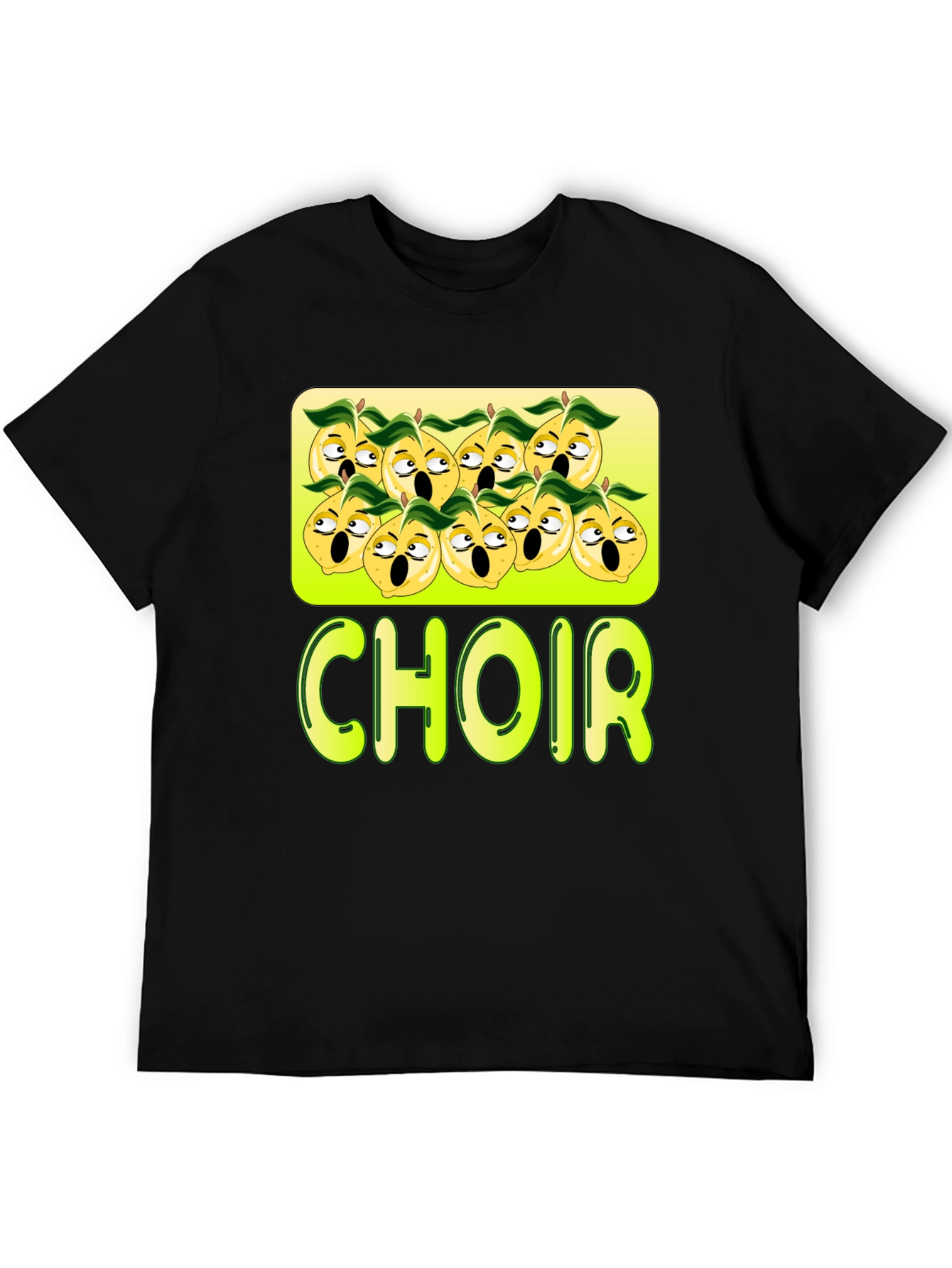 Black Lemon Choir Graphic Black T-Shirt  view 5