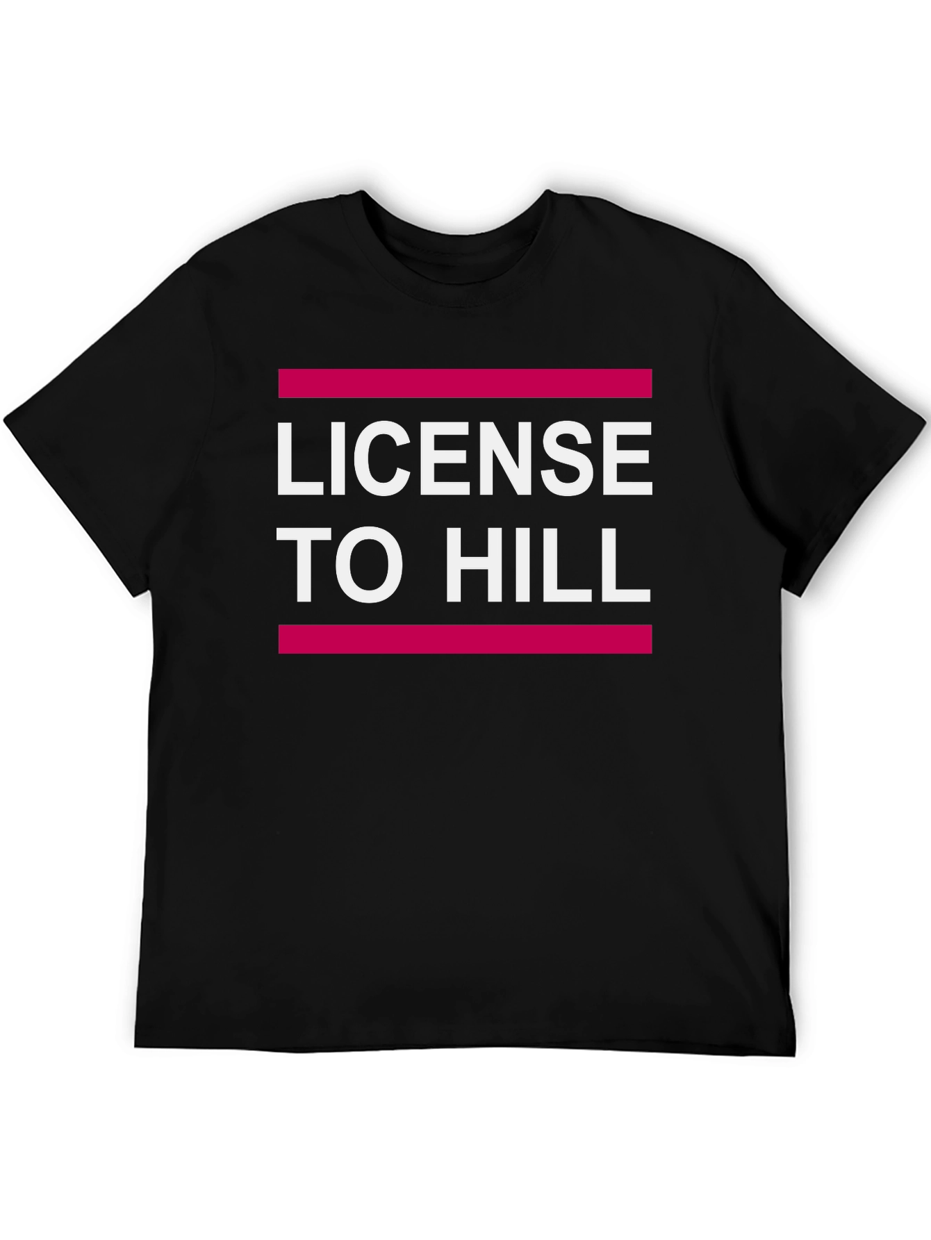 Black License to Hill Black Graphic Tee view 5