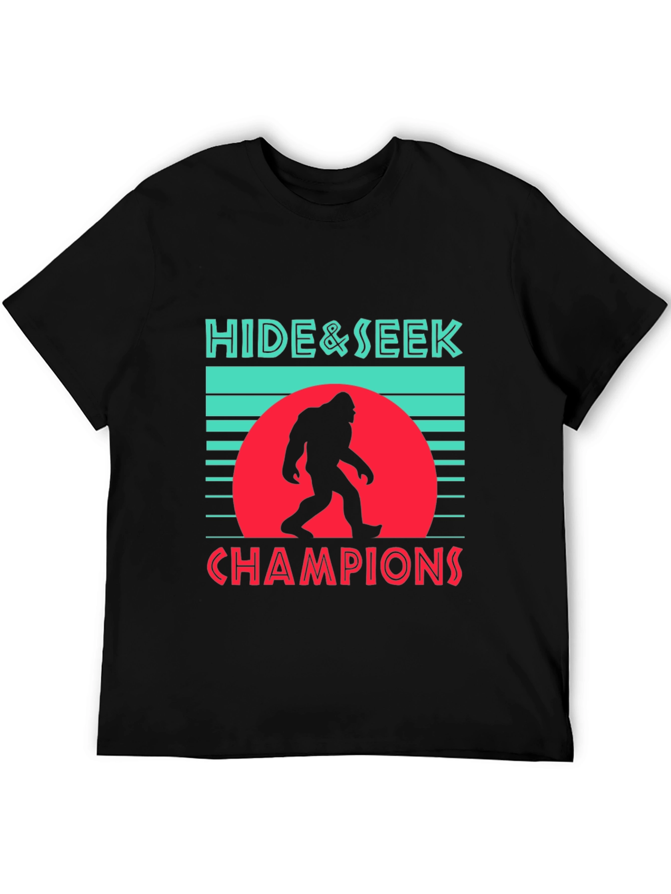 Black Hide & Seek Champions Bigfoot Graphic Tee view 5