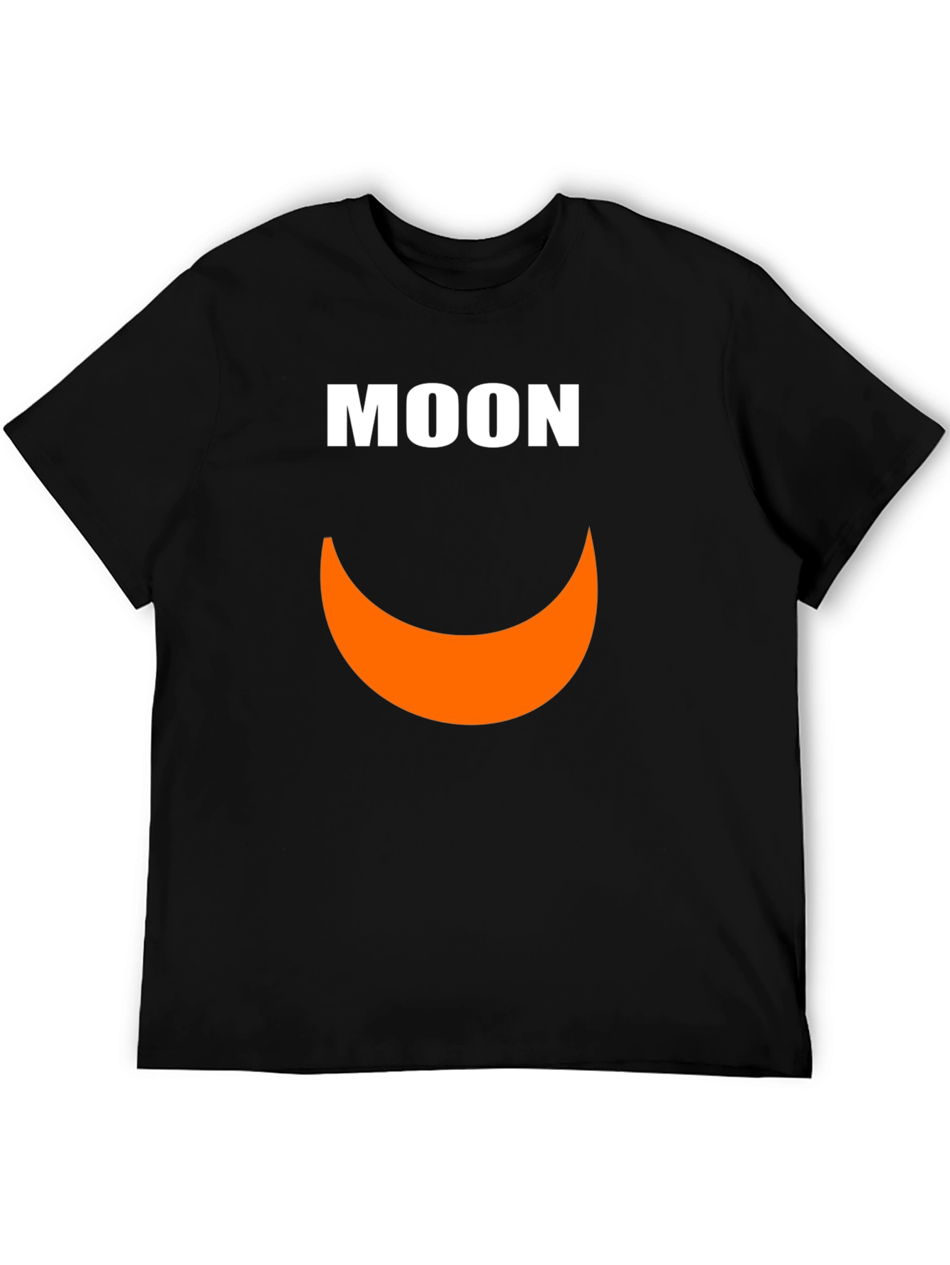 Black Moon Graphic T-Shirt - Black Short Sleeve Tee view 5