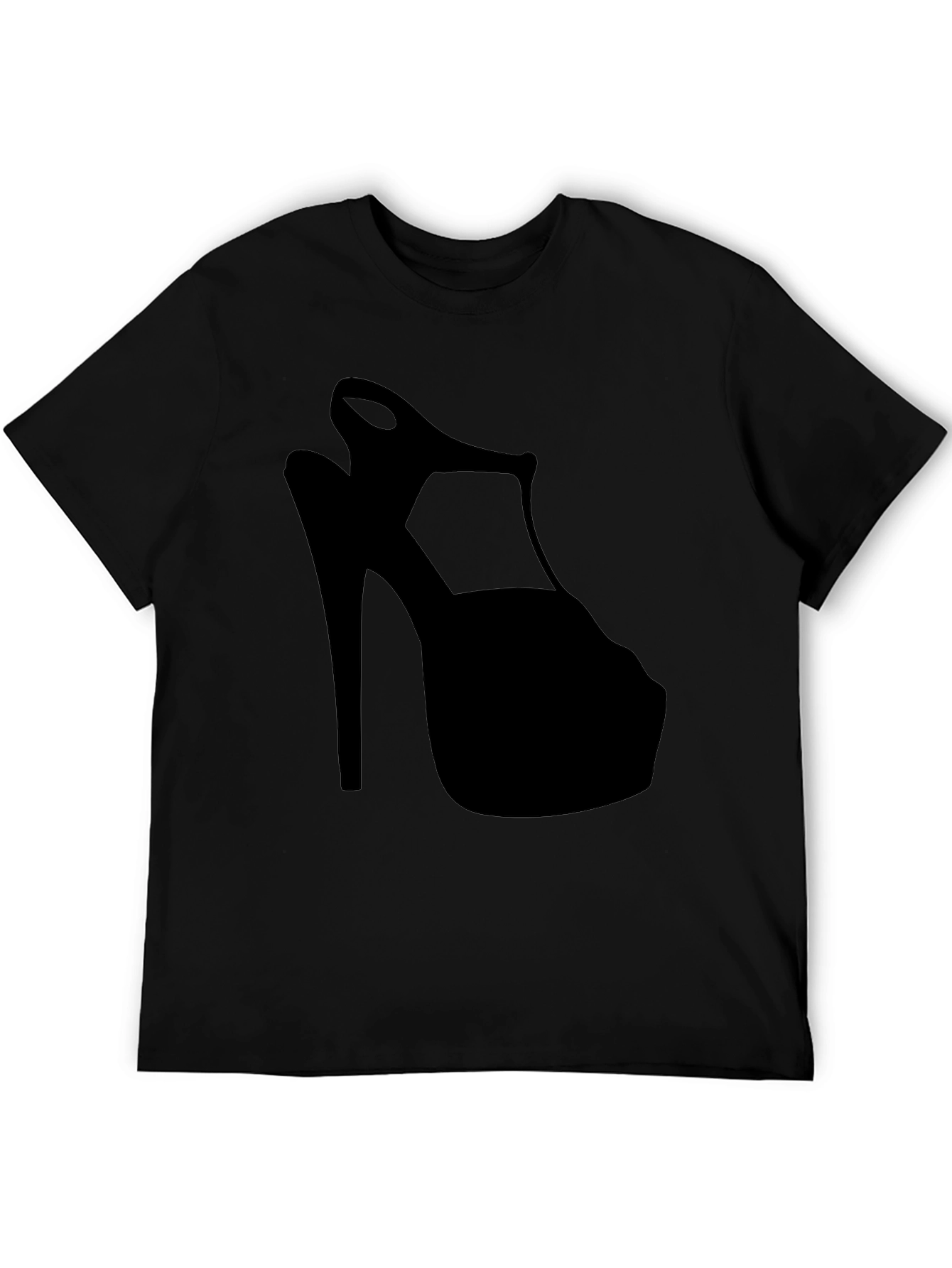 Black High Heel T-Shirt - Fashion Statement Tee view 5