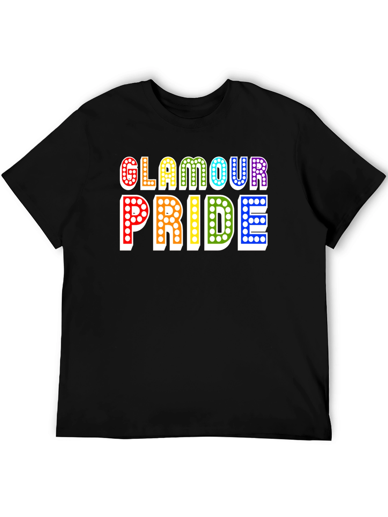 Black Glamour Pride T-Shirt view 5