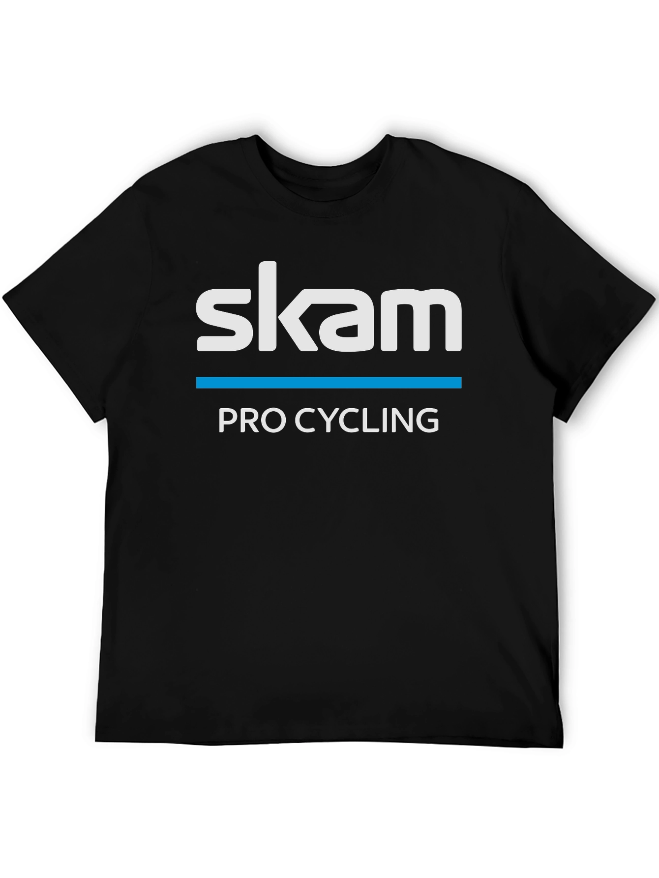 Black Skam Pro Cycling Black T-Shirt - Sportswear Apparel view 5