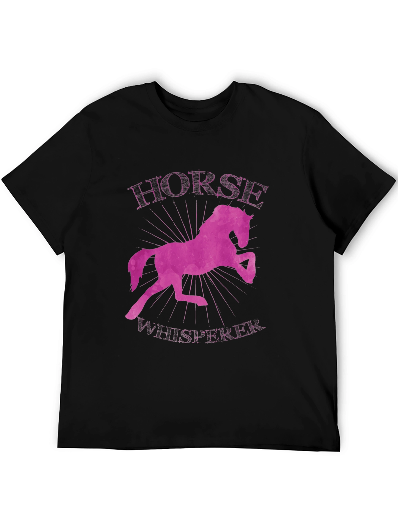 Black Horse Whisperer Graphic Tee view 5