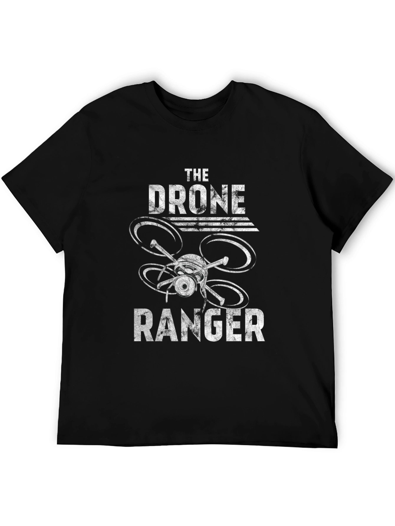 Black The Drone Ranger Graphic Tee view 5