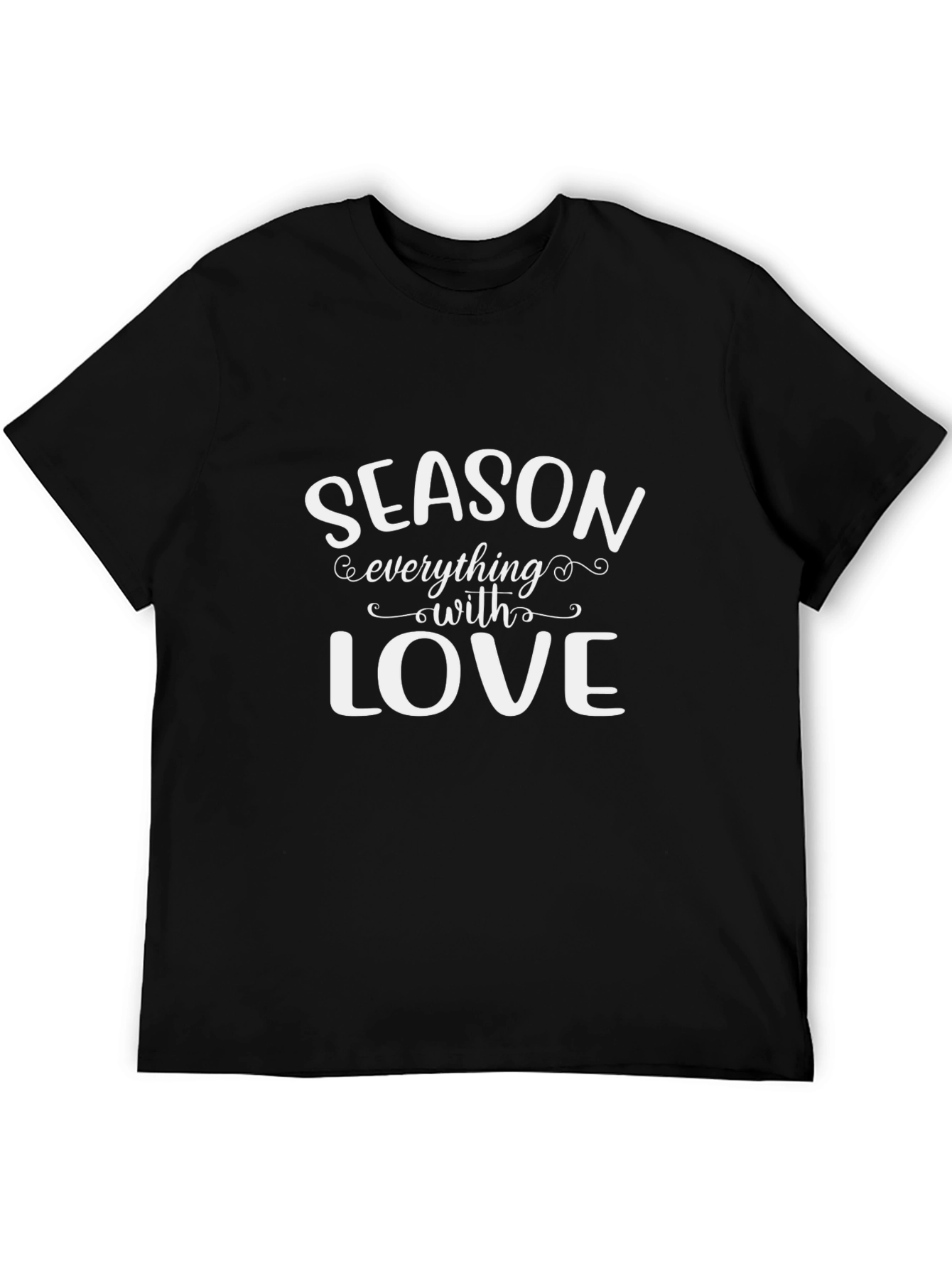 Black Season Everything with Love T-Shirt view 5