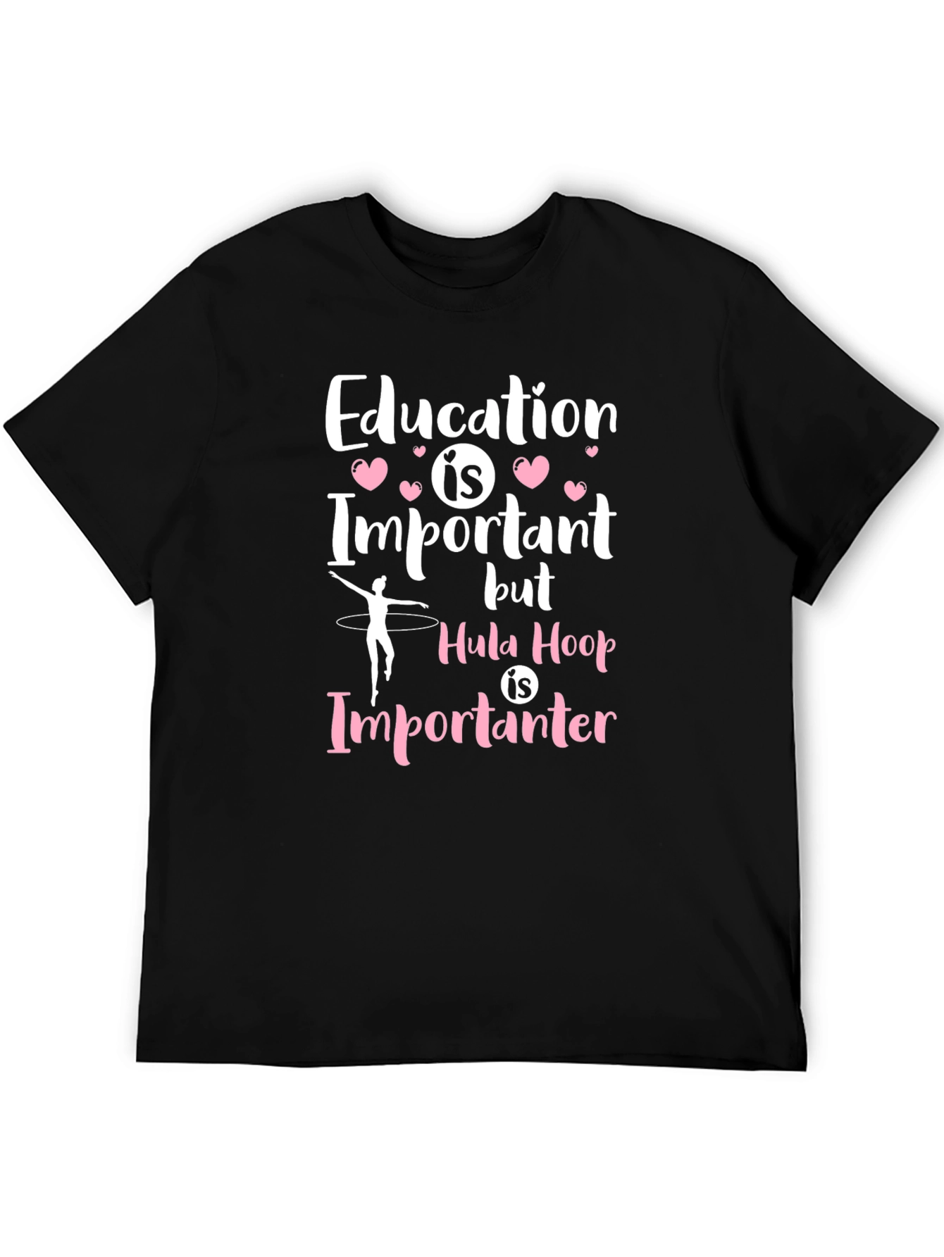Black Education is Important Hula Hoop T-Shirt view 5