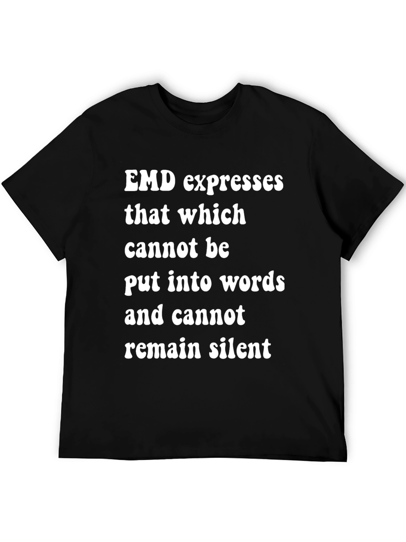 Black EMD Expresses Graphic T-Shirt - Soft Cotton Blend view 5