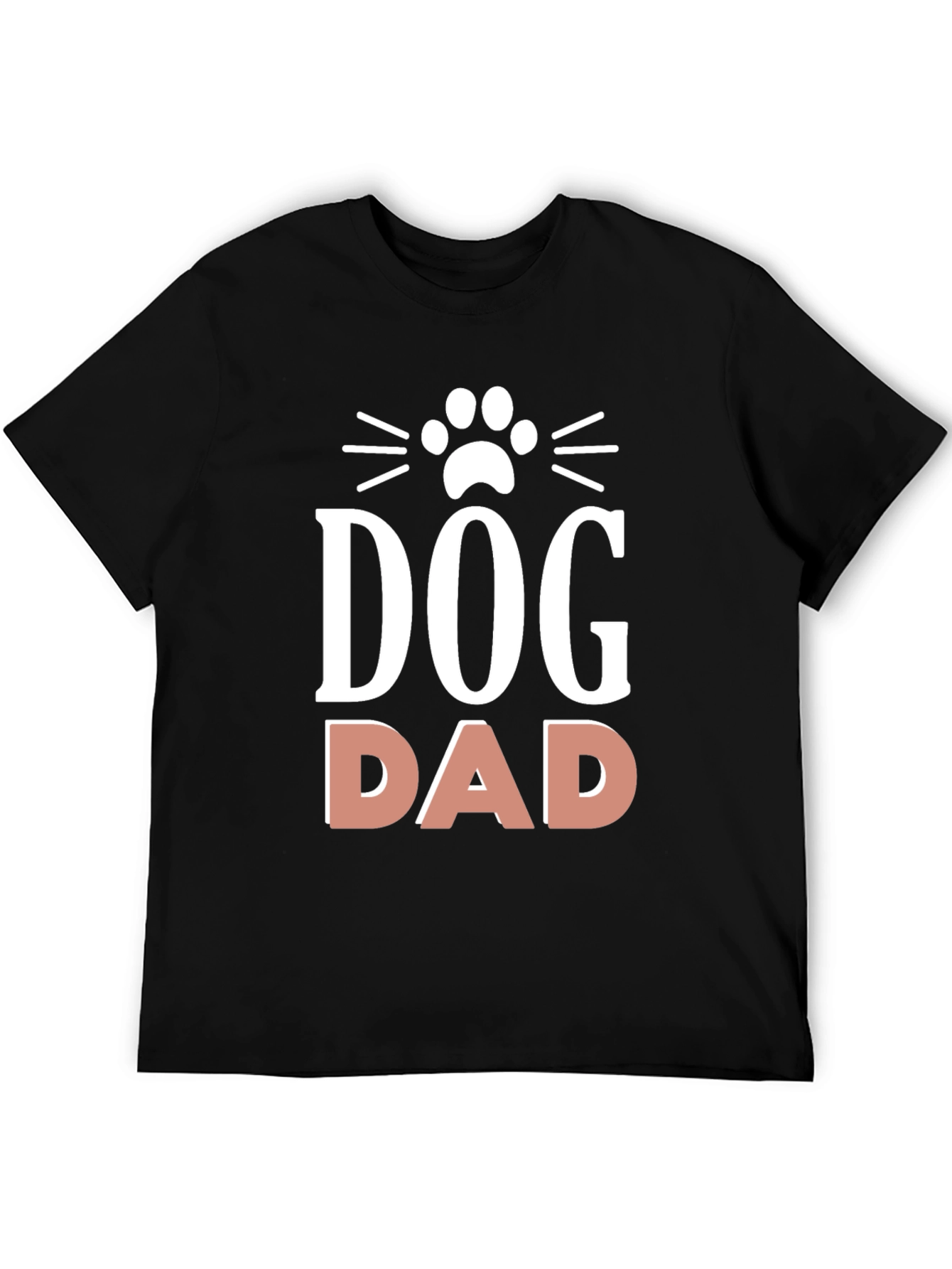 Black Dog Dad T-Shirt - Pet Lover Apparel view 5