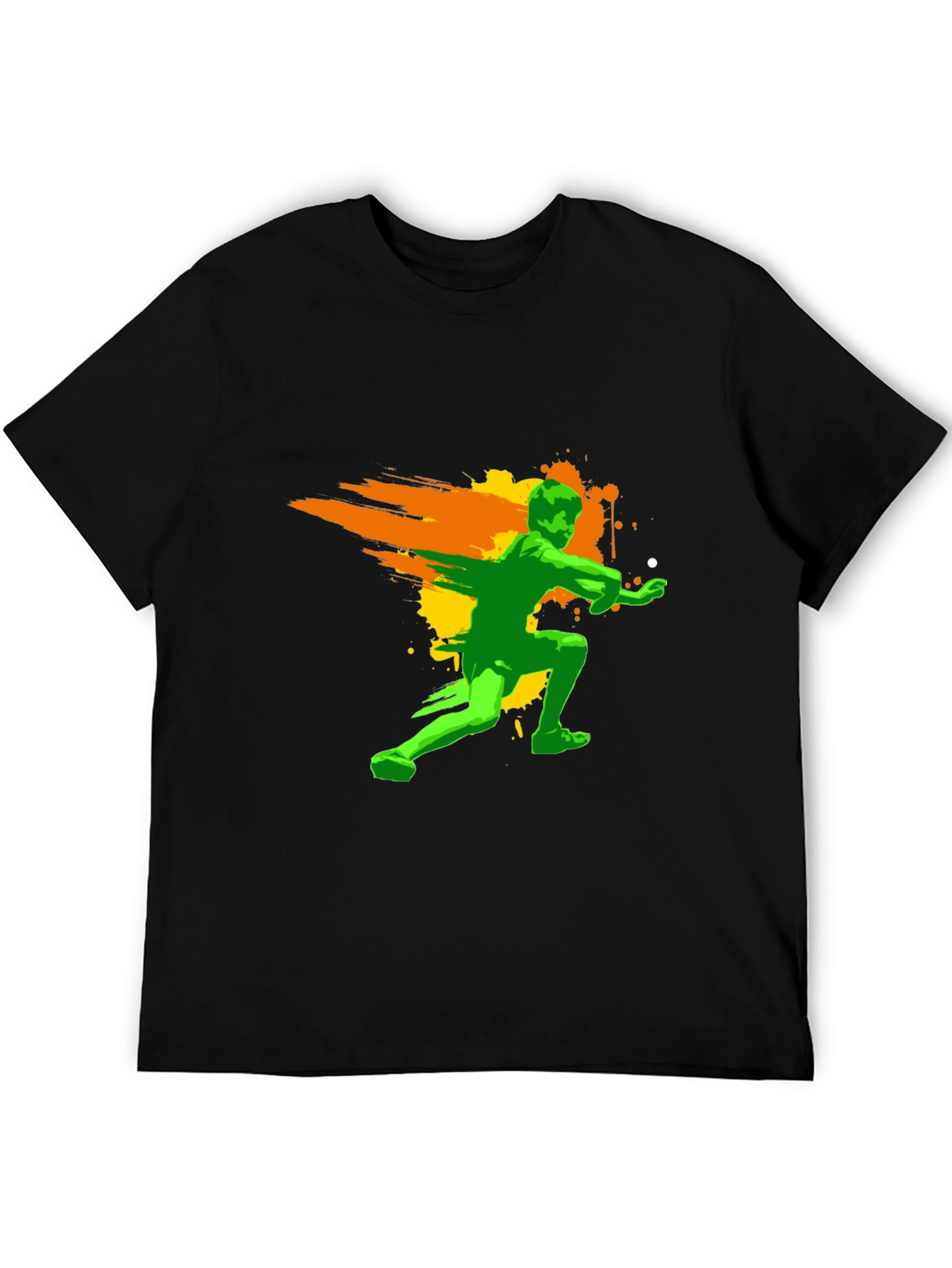 Black Martial Arts Black T-Shirt view 5