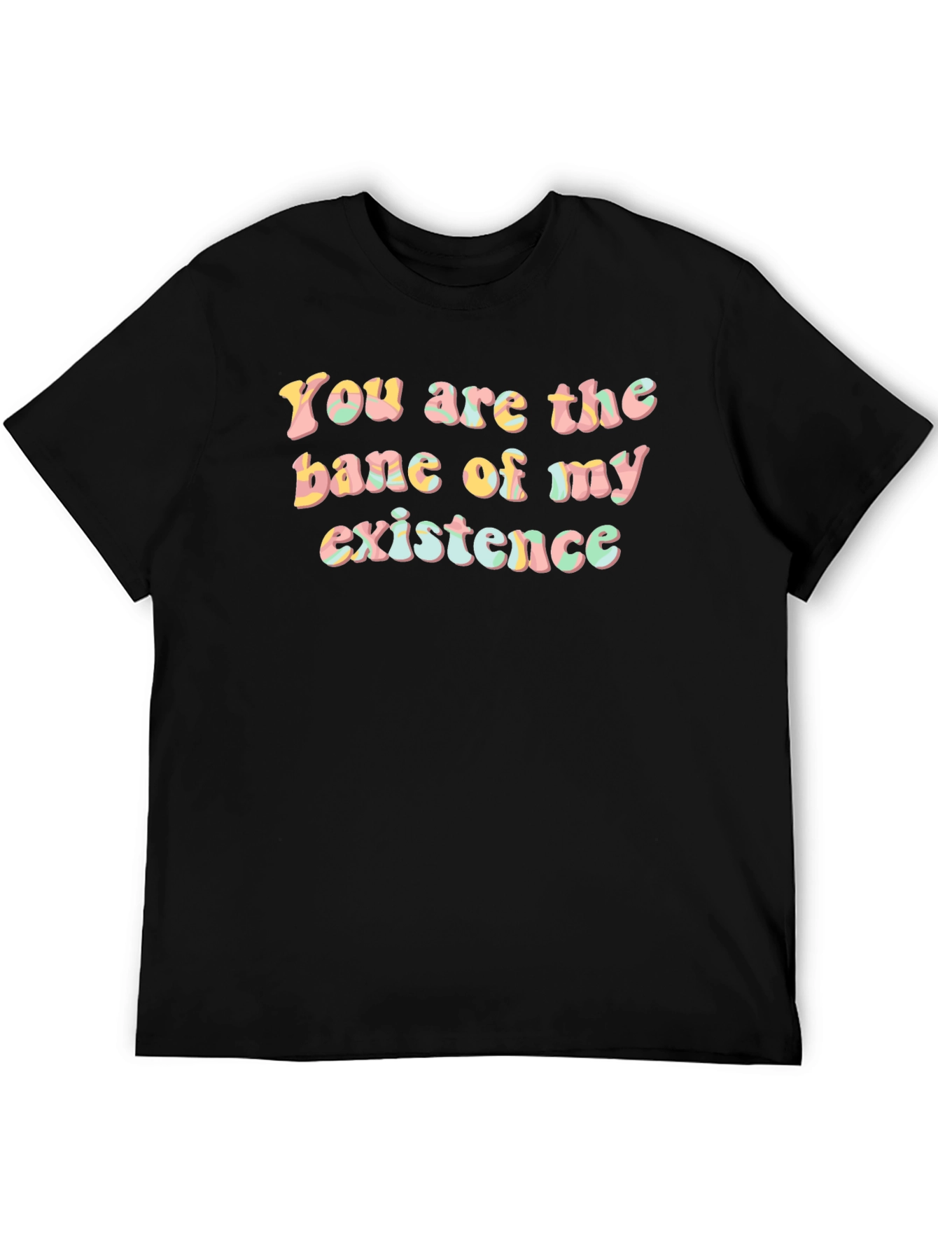 Black Bane of My Existence Graphic Tee view 5