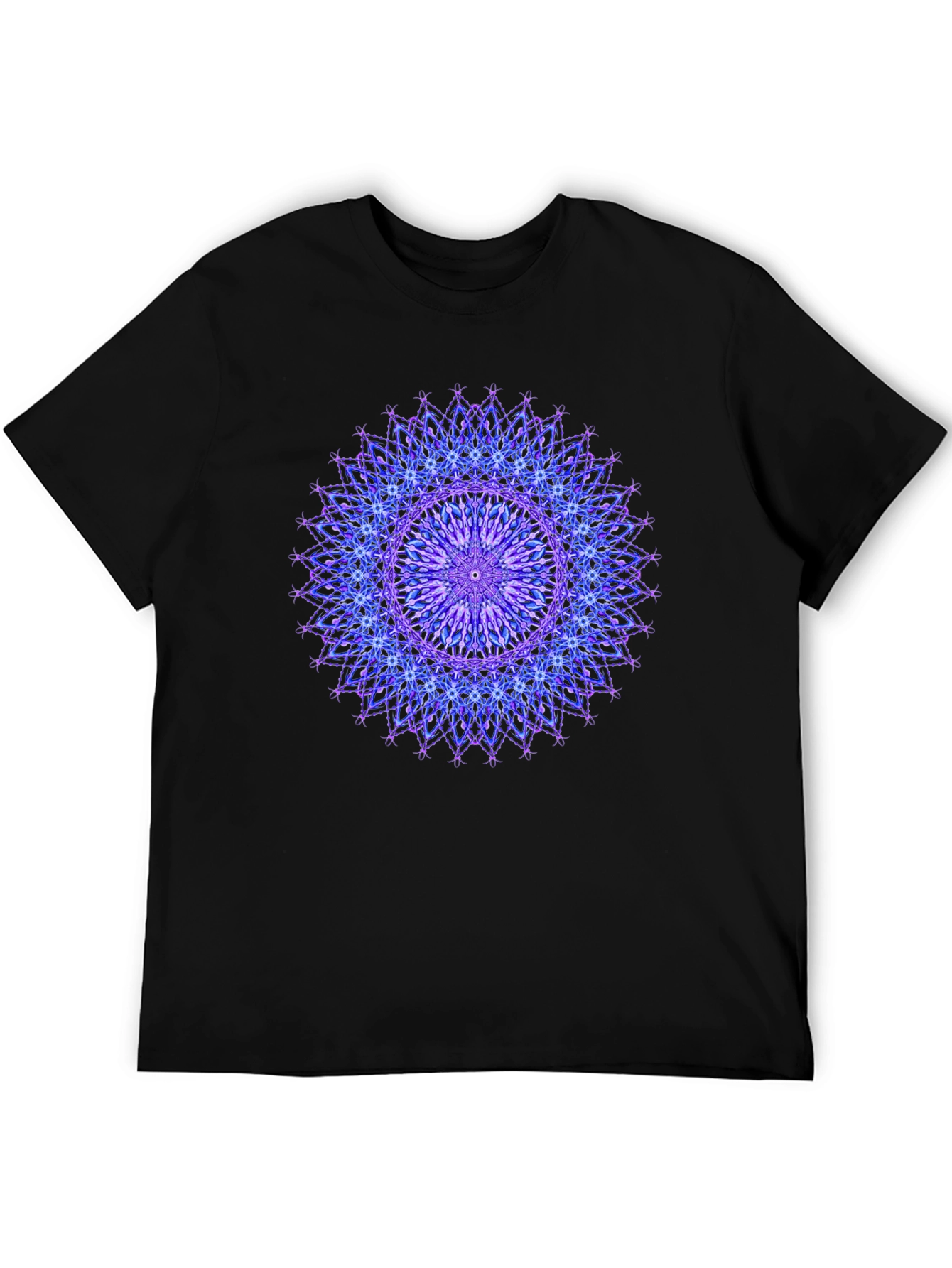 Black Mandala Graphic Tee view 5