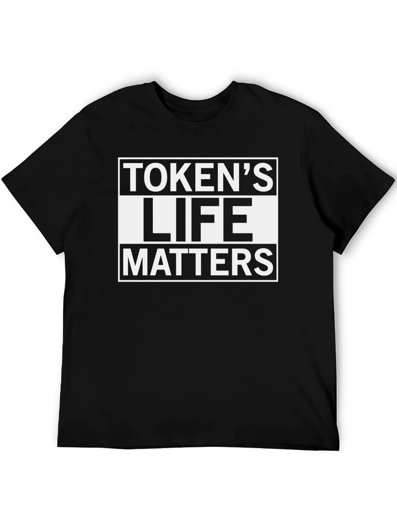 Black Token's Life Matters Graphic Tee view 5