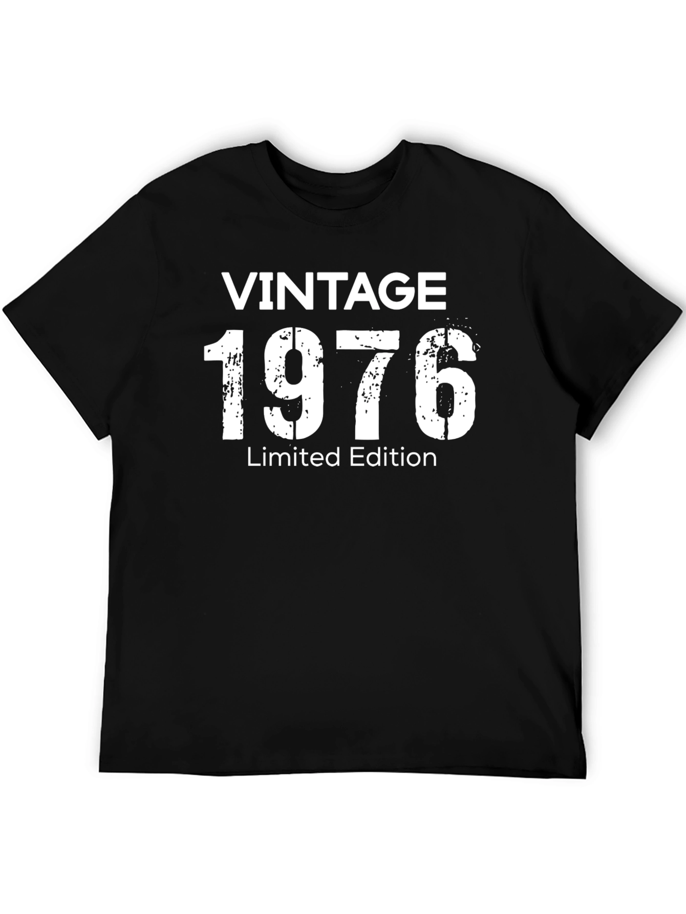 Black Vintage 1976 Limited Edition T-Shirt view 5