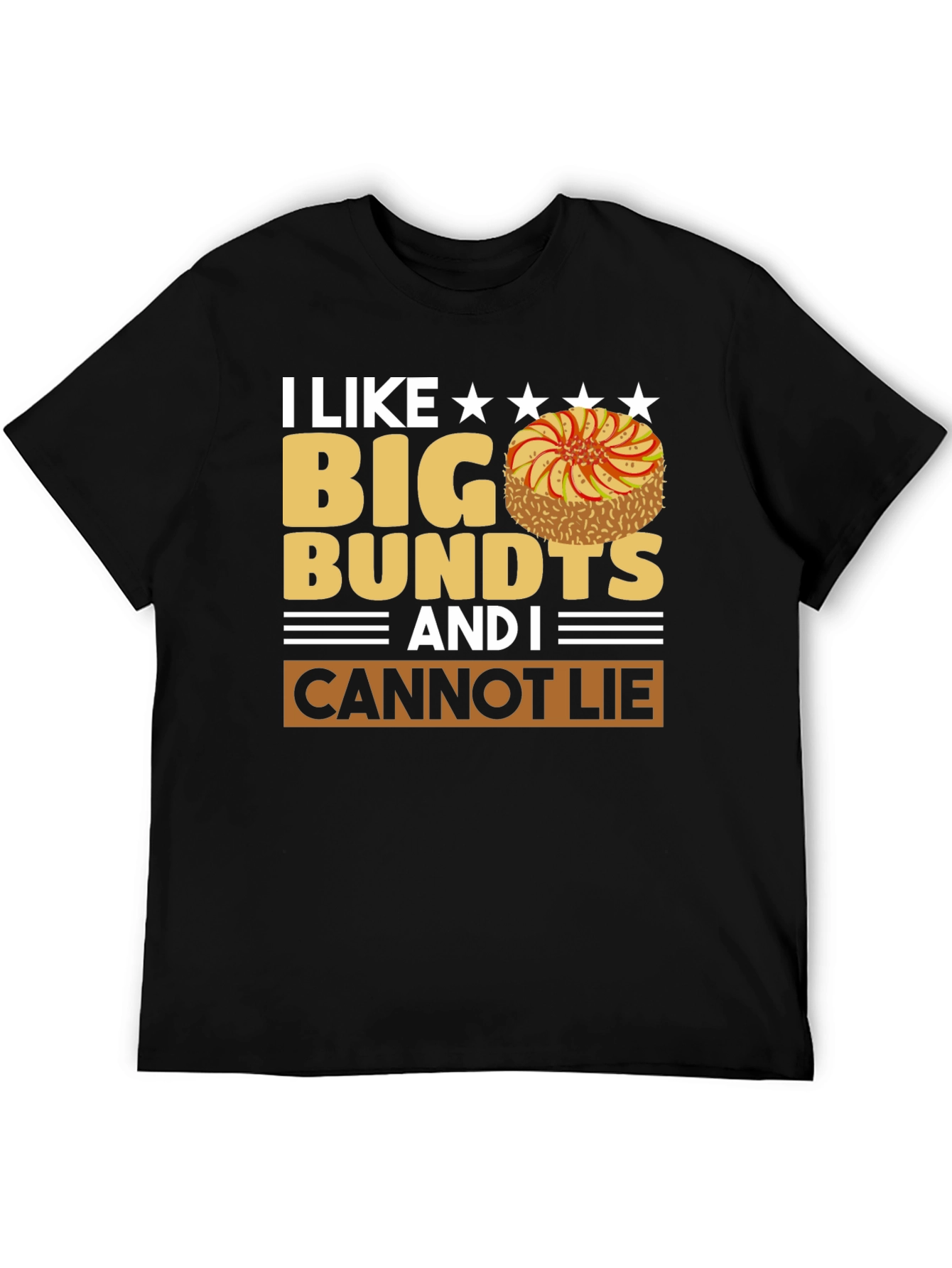 Black I Like Big Bundts T-Shirt view 5