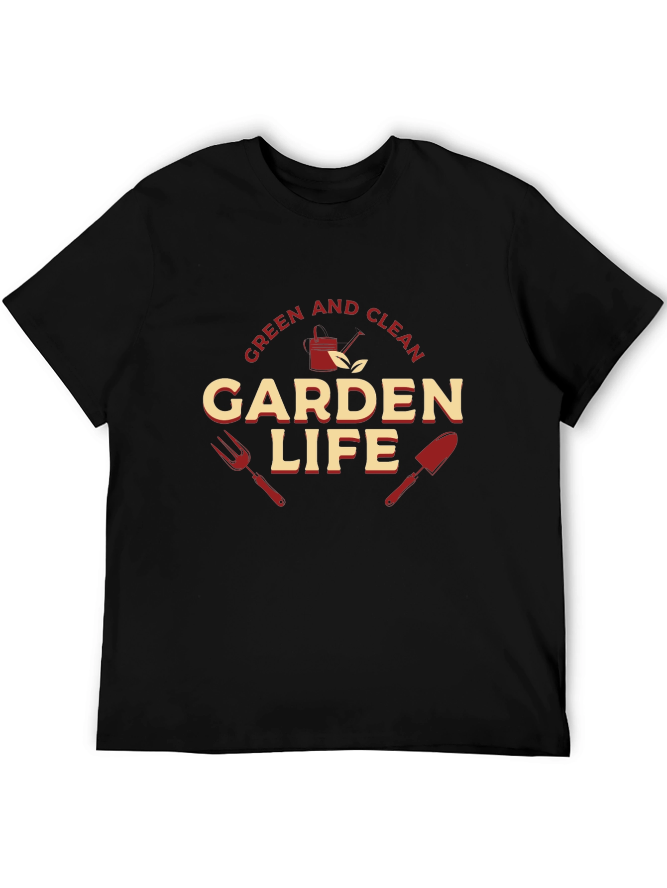 Green and Clean Garden Life Graphic T-Shirt - 5