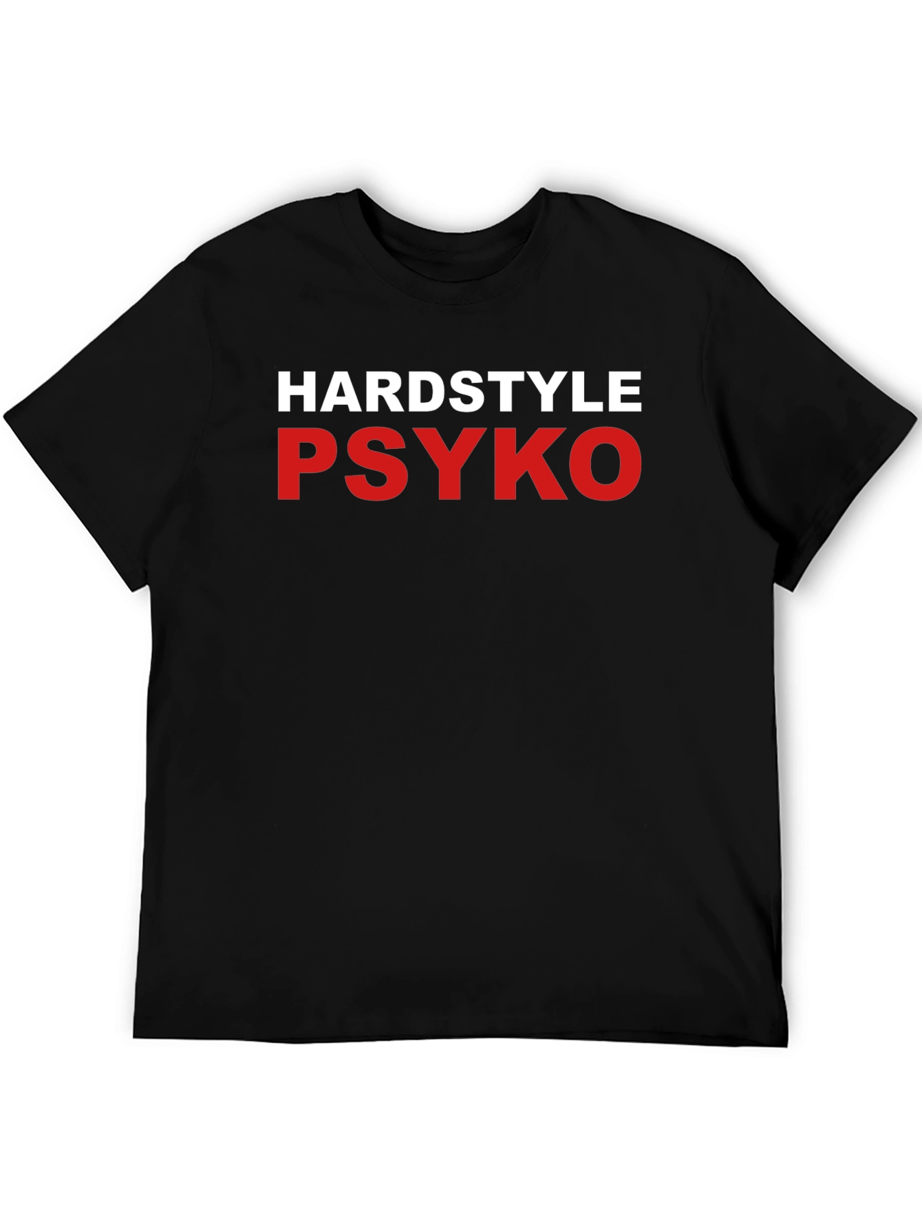Black Hardstyle Psyko Graphic Tee - Black T-Shirt view 5