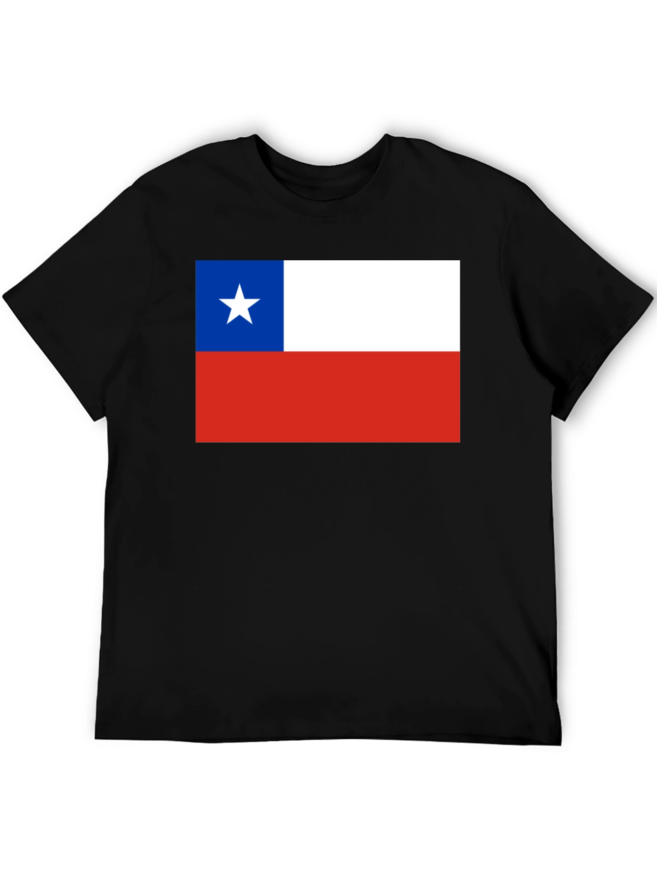 Black Chile Flag T-Shirt - Show Your Pride! view 5