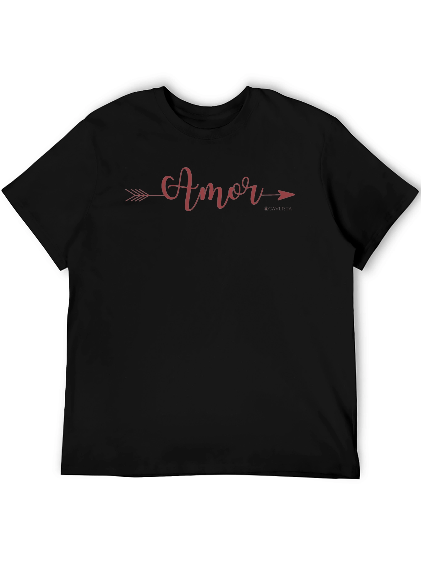 Black Amor Arrow Graphic Tee - Stylish Love Shirt view 5