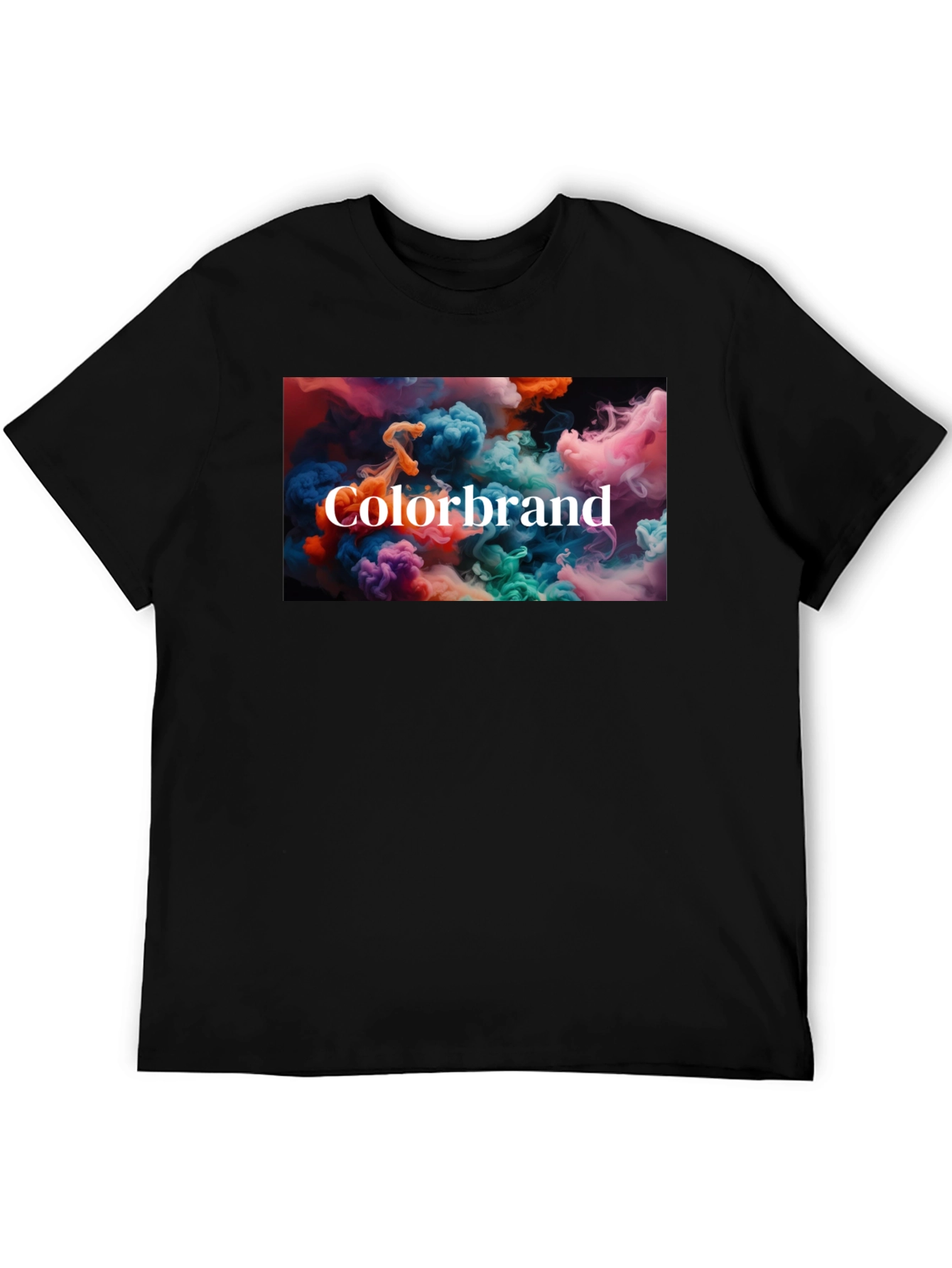 Black Colorbrand T-Shirt - Unique Design view 5