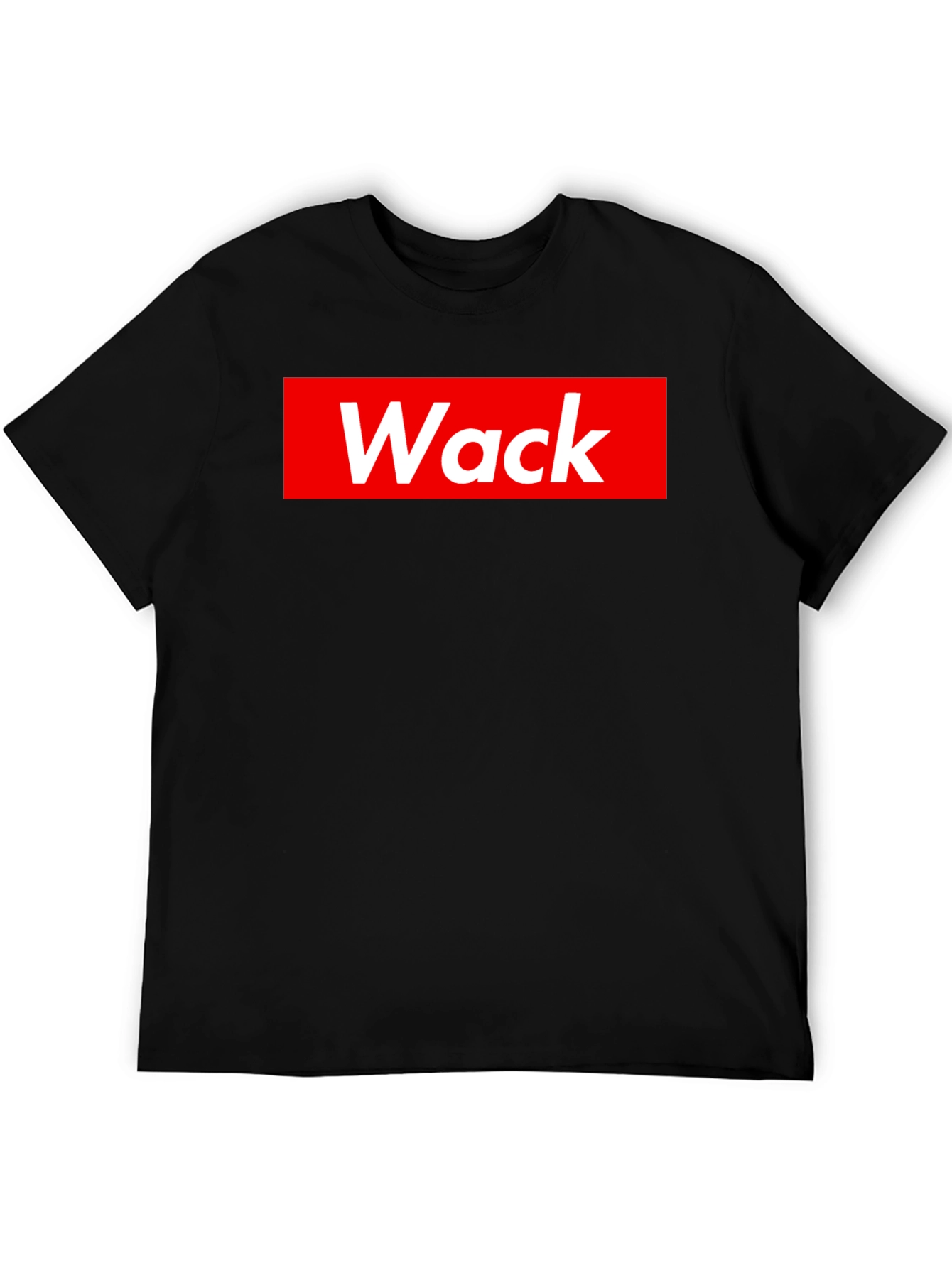 Black Wack T-Shirt - Supreme Style Parody Tee view 5