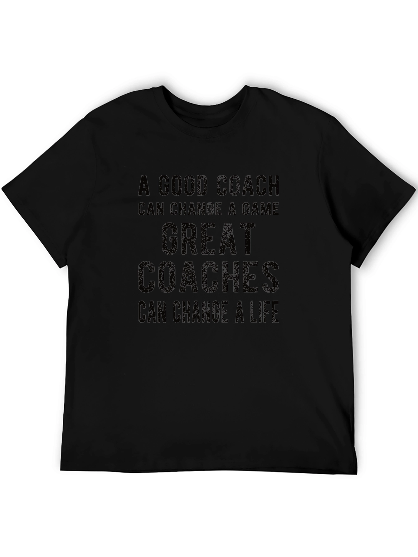 Black Good Coach Great Coaches T-Shirt view 5