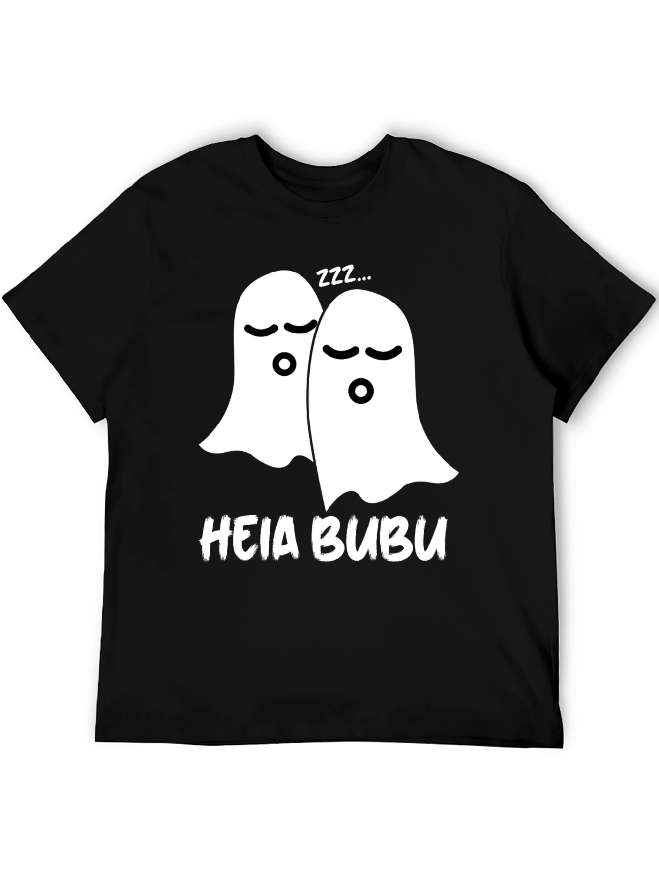 Black Heia Bubu Ghost T-Shirt view 5