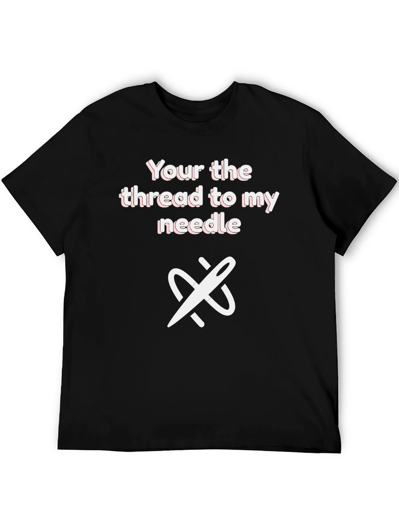 Black Thread to My Needle Graphic Tee - Unisex view 5