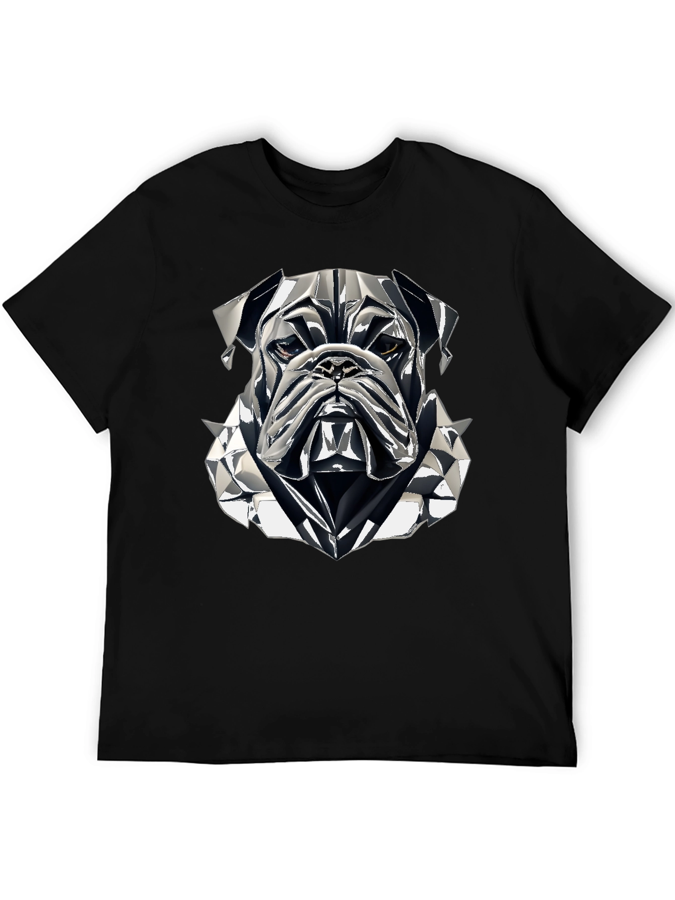 Black Bulldog Graphic Tee - Cool Streetwear Style view 5