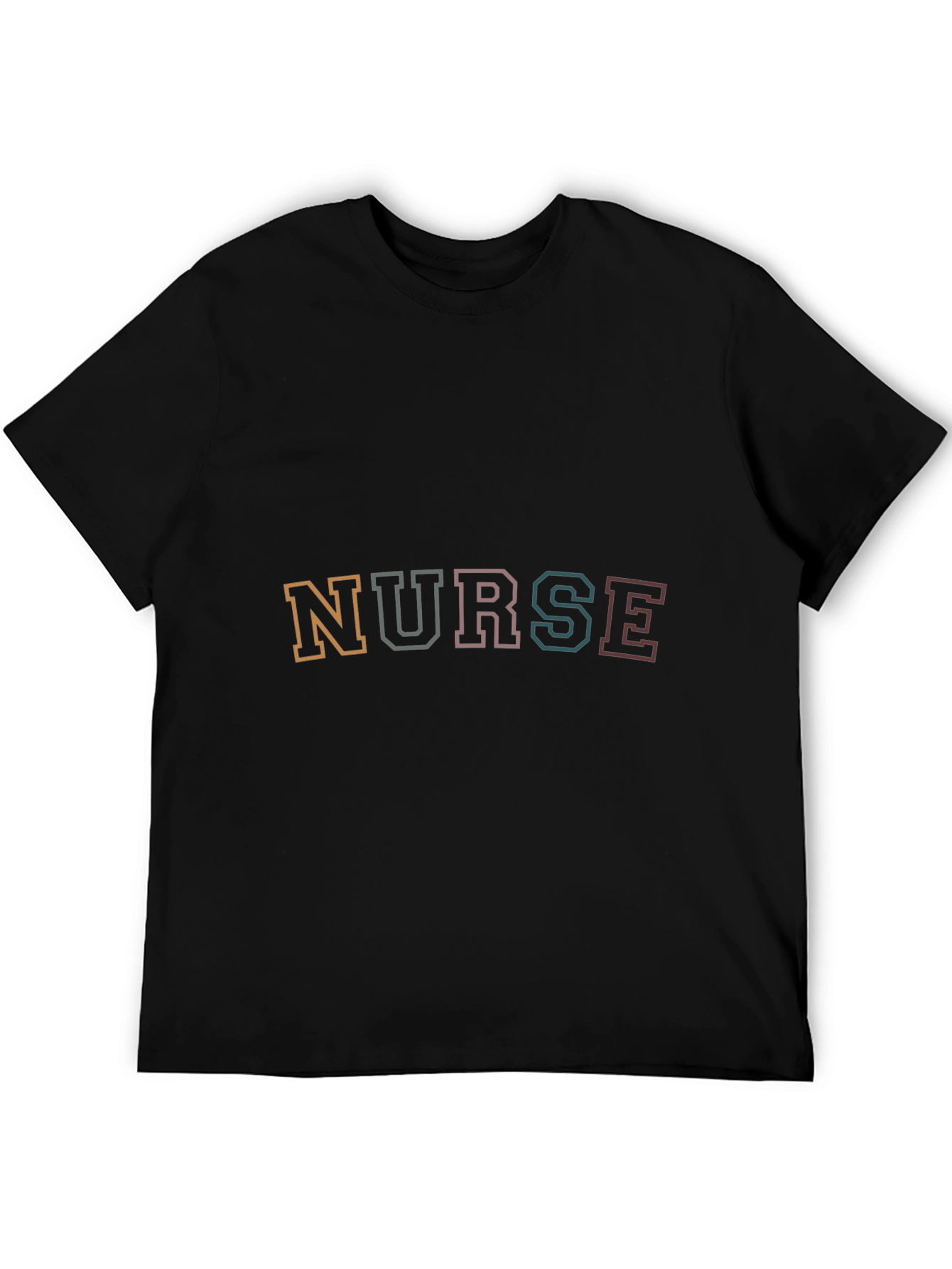 Black Nurse T-Shirt - Stylish Comfort for Healthcare Heroes view 5
