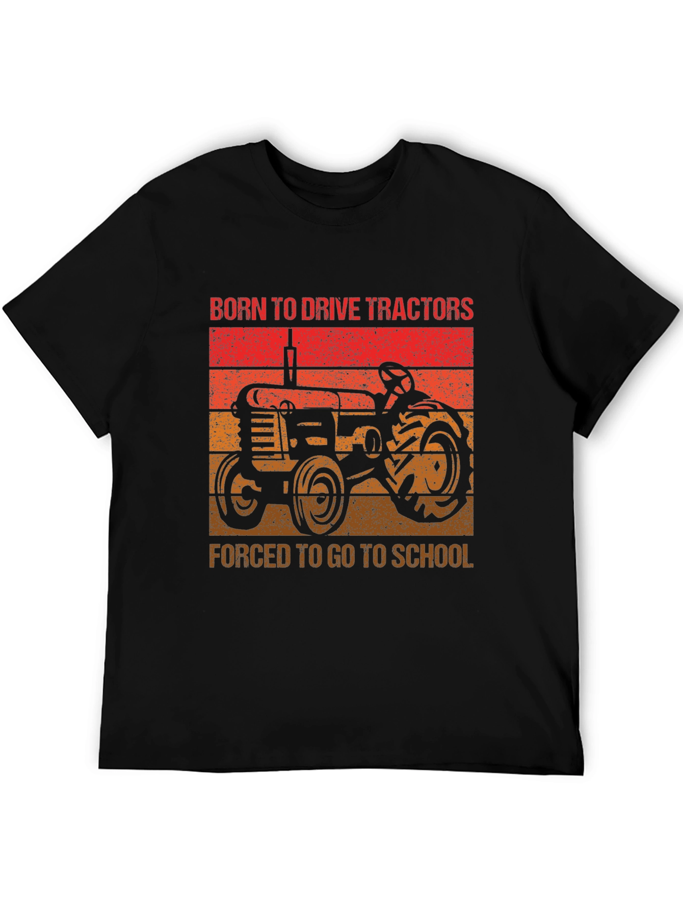 Born to Drive Tractors Graphic Tee - 5