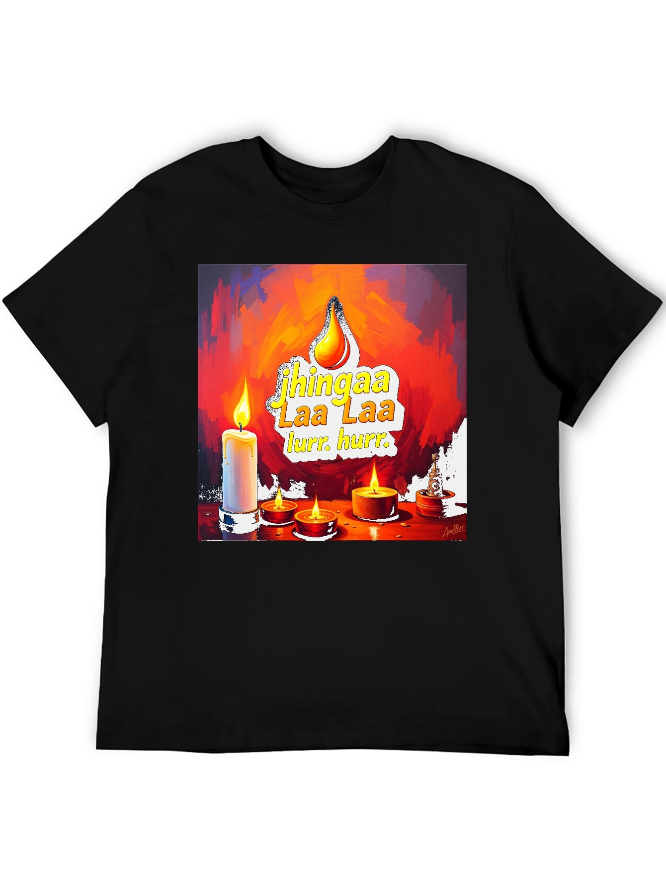 Candlelight Art Tee - 5