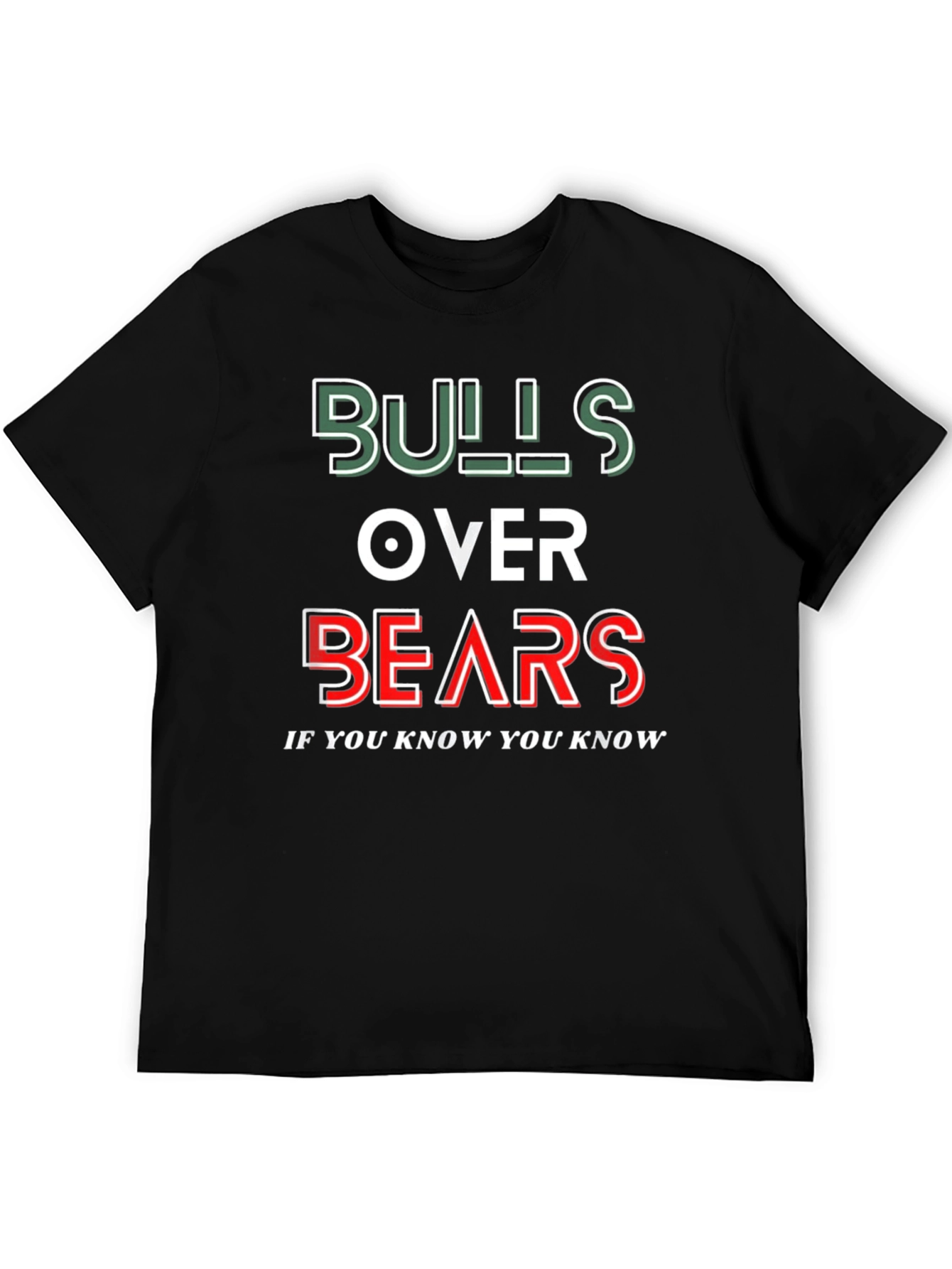 Bulls Over Bears Graphic T-Shirt - 5