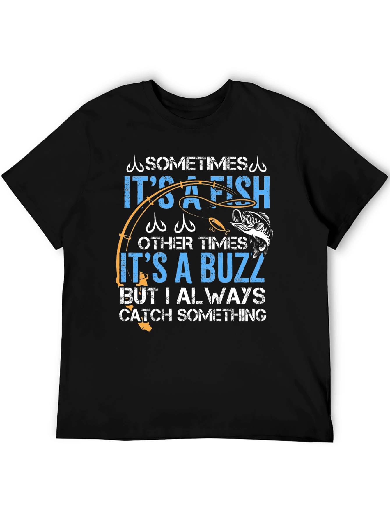 Fisherman's T-Shirt: It's a Fish, It's a Buzz - 5