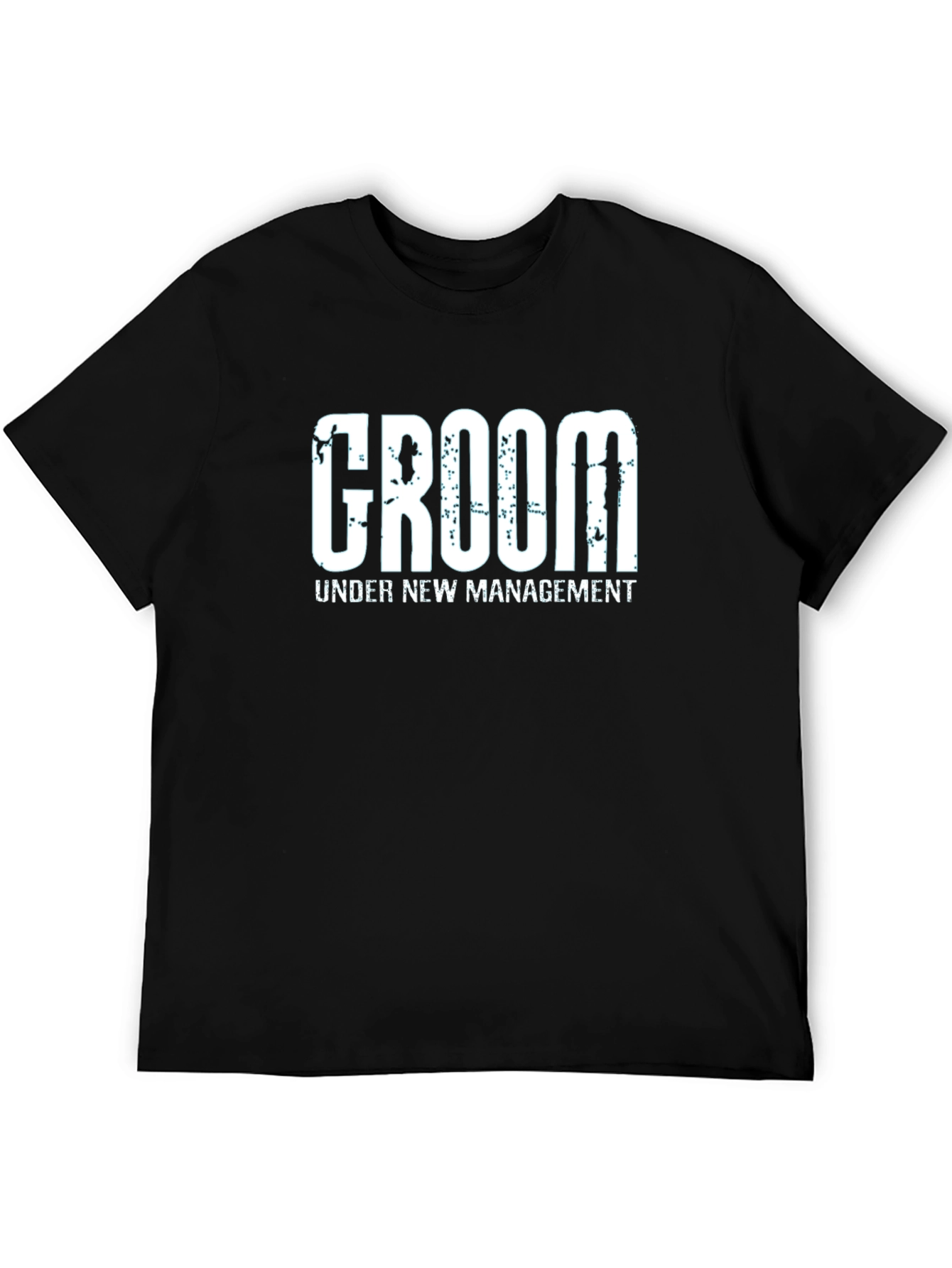 Black Groom Under New Management T-Shirt view 5