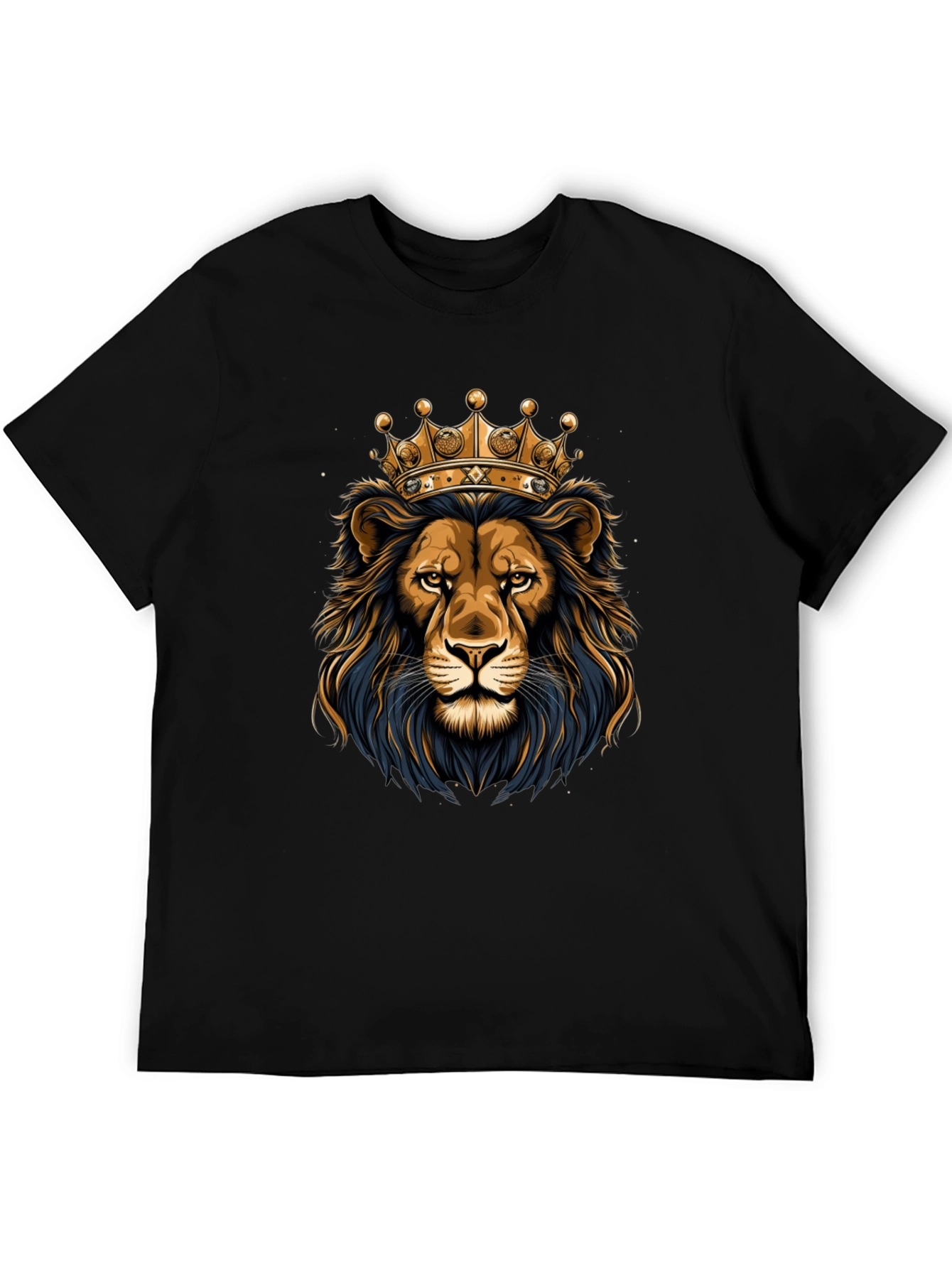 Black Lion King Graphic T-Shirt view 5