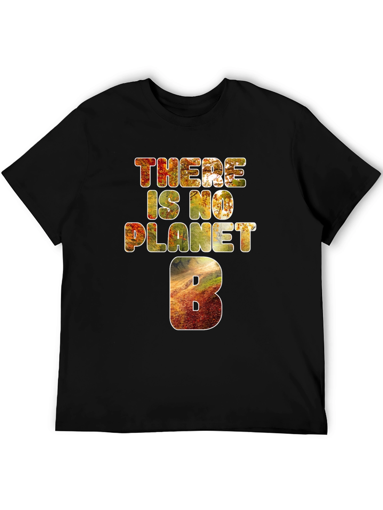 Black There Is No Planet B Graphic Tee view 5