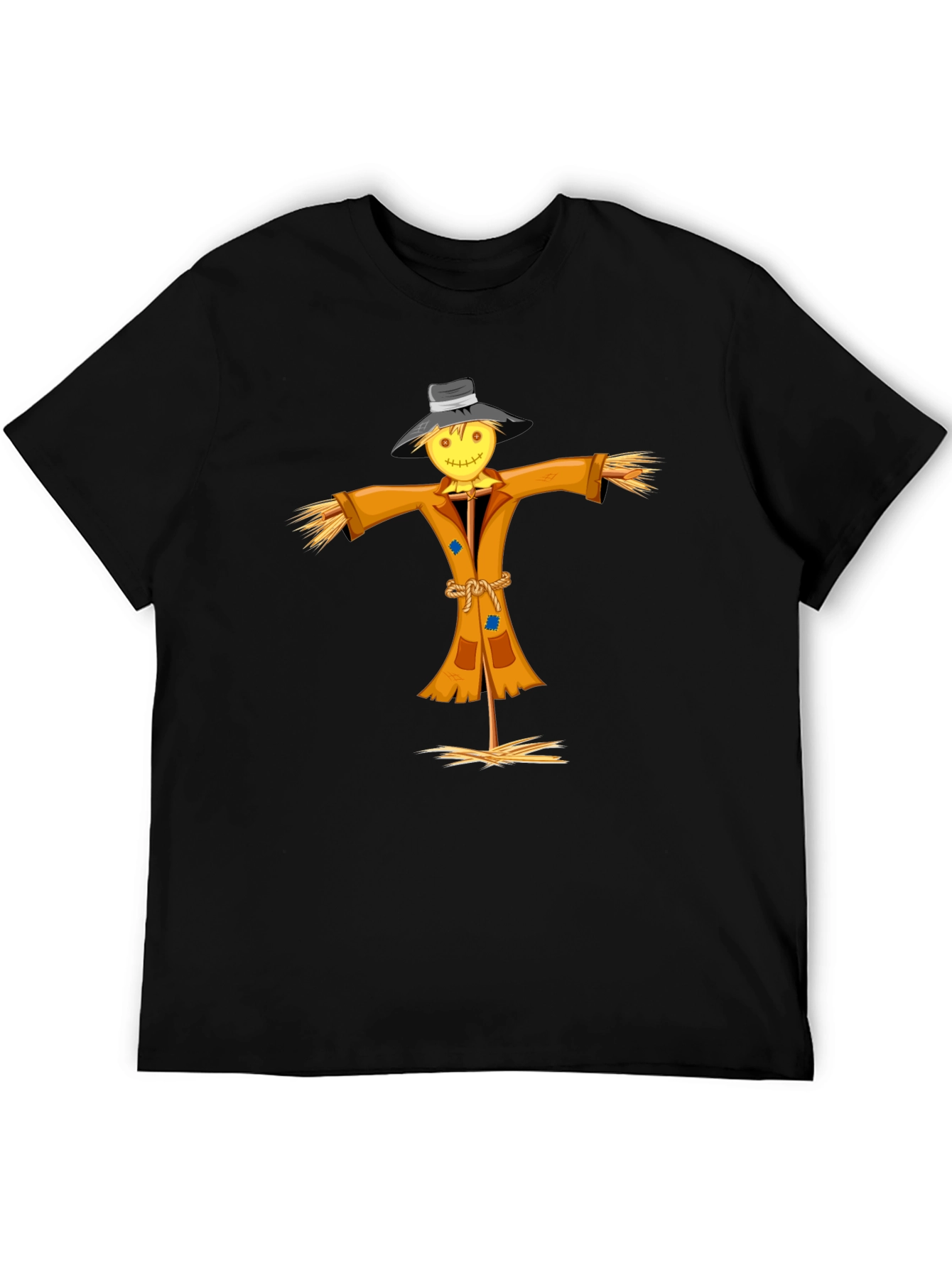 Scarecrow Graphic Tee - Unique Halloween Shirt - 5