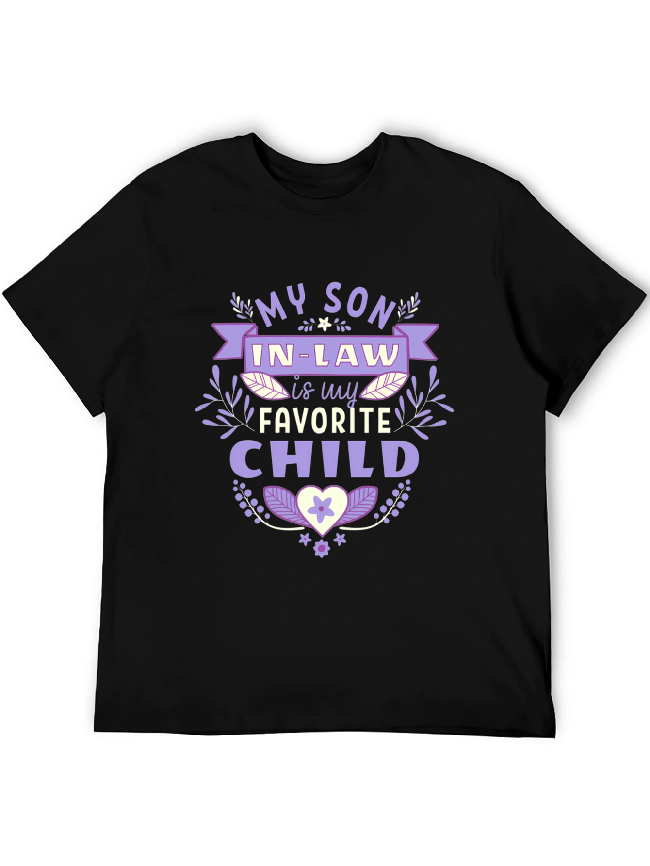 Black My Son In-Law Favorite Child T-Shirt view 5