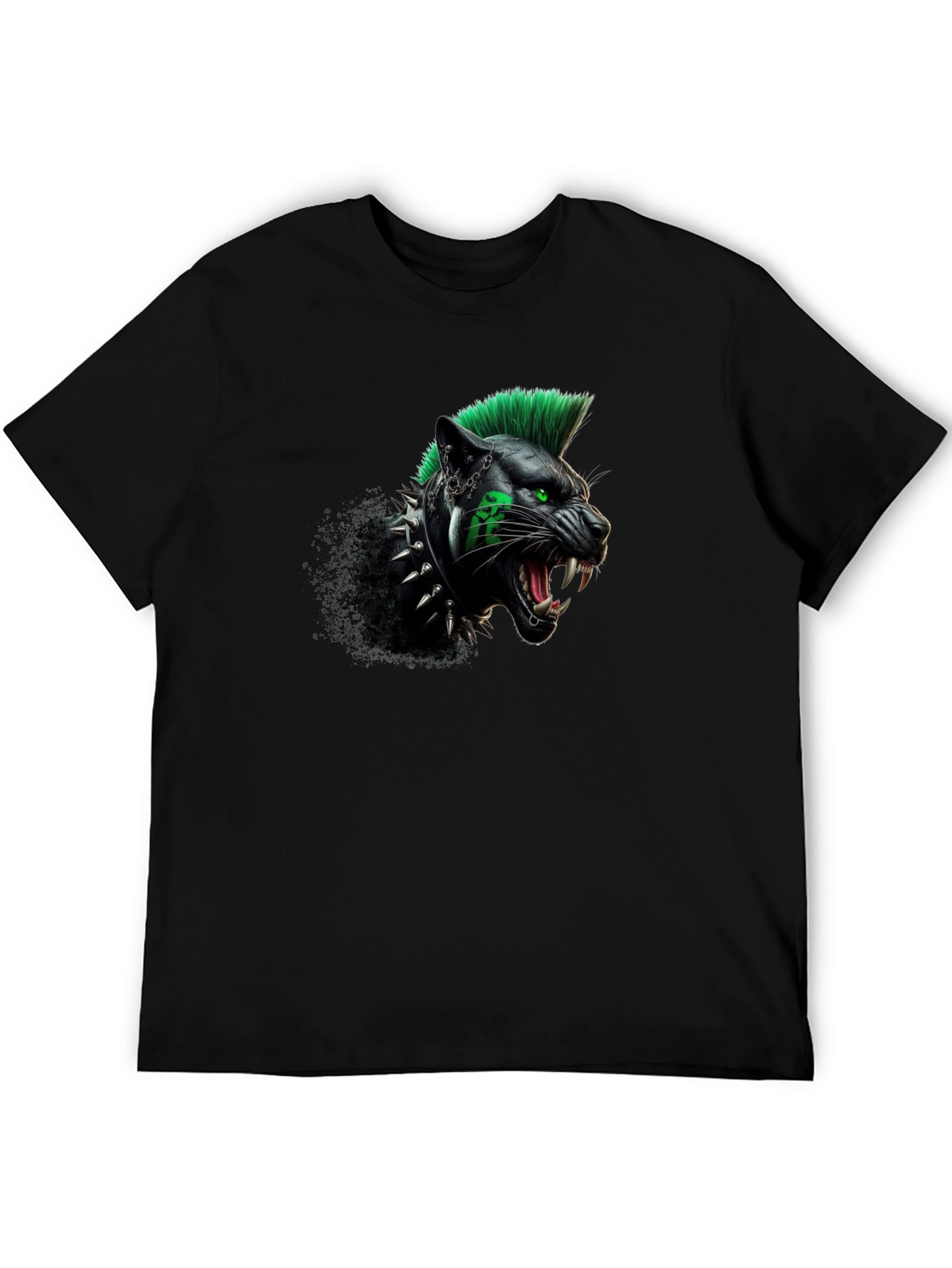 Black Punk Panther Graphic Tee - Unleash Your Wild Side view 5