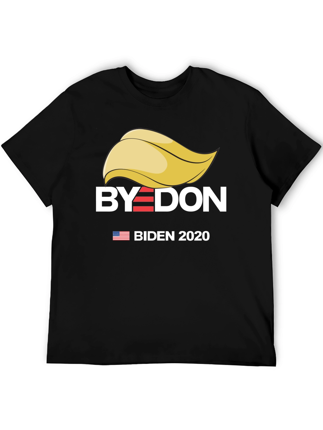 Black Byedon Anti-Trump T-Shirt view 5