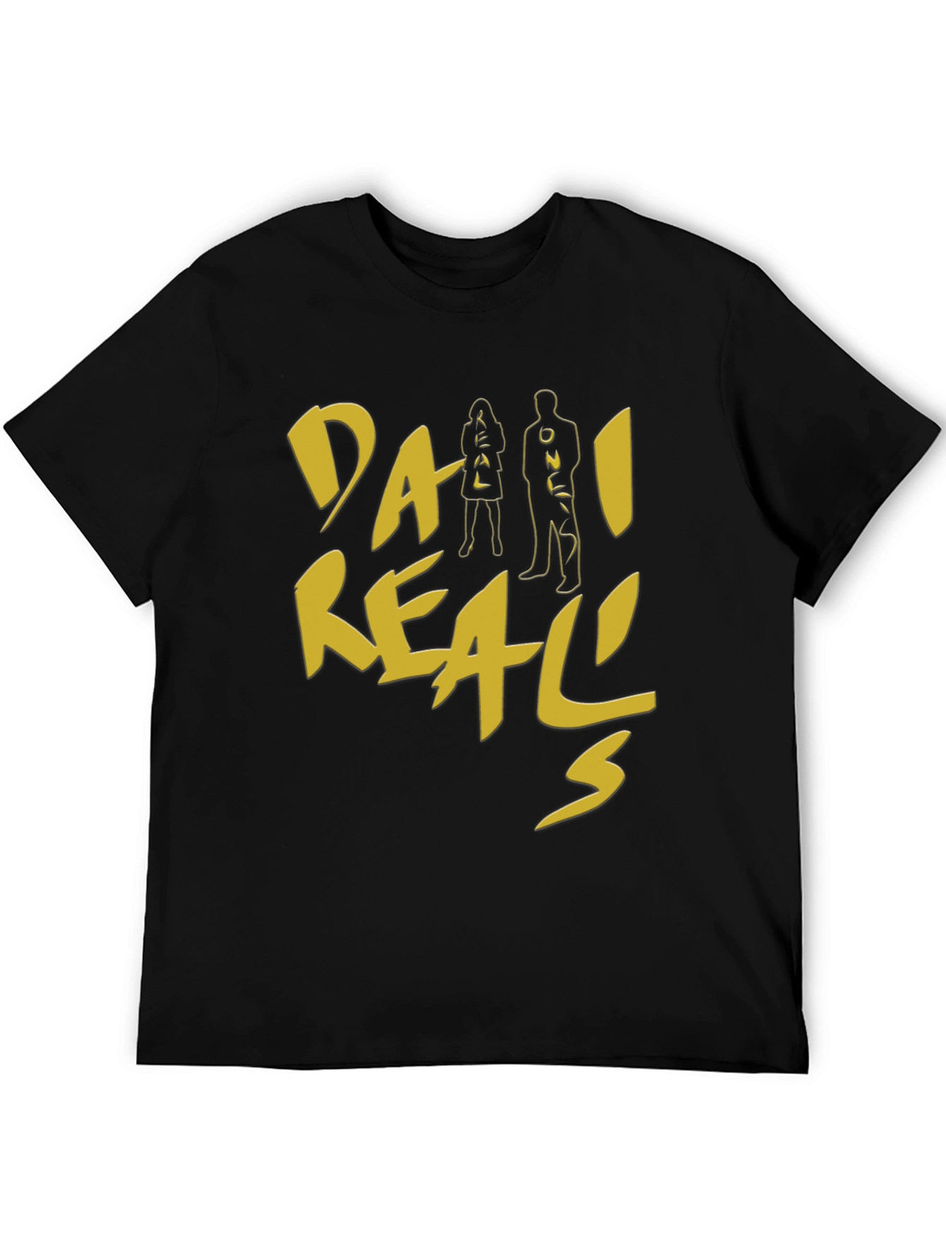 Black Dani Reals Only Black Graphic Tee view 5