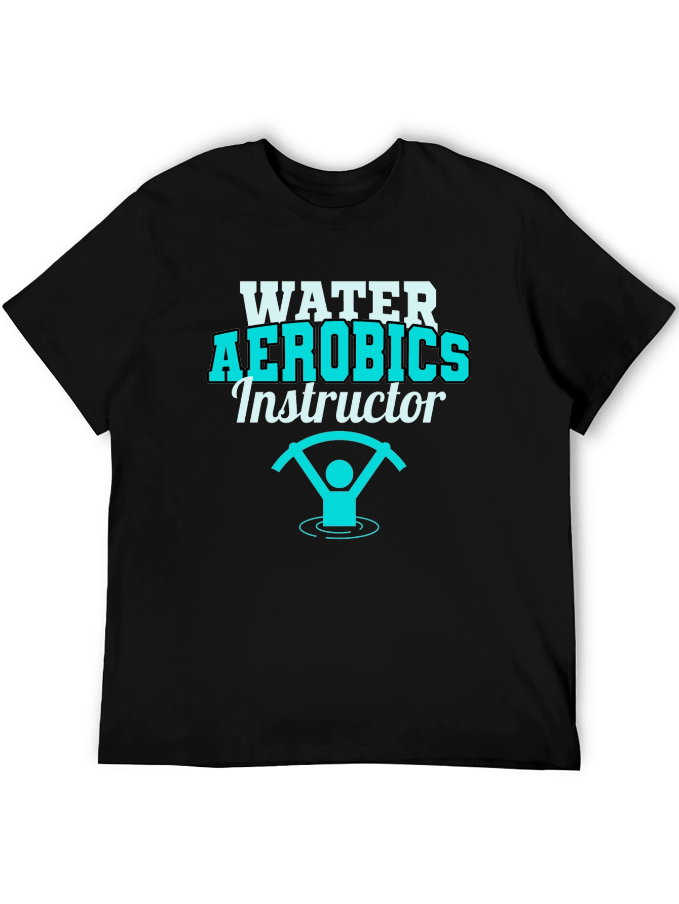 Water Aerobics Instructor Graphic T-Shirt - 5