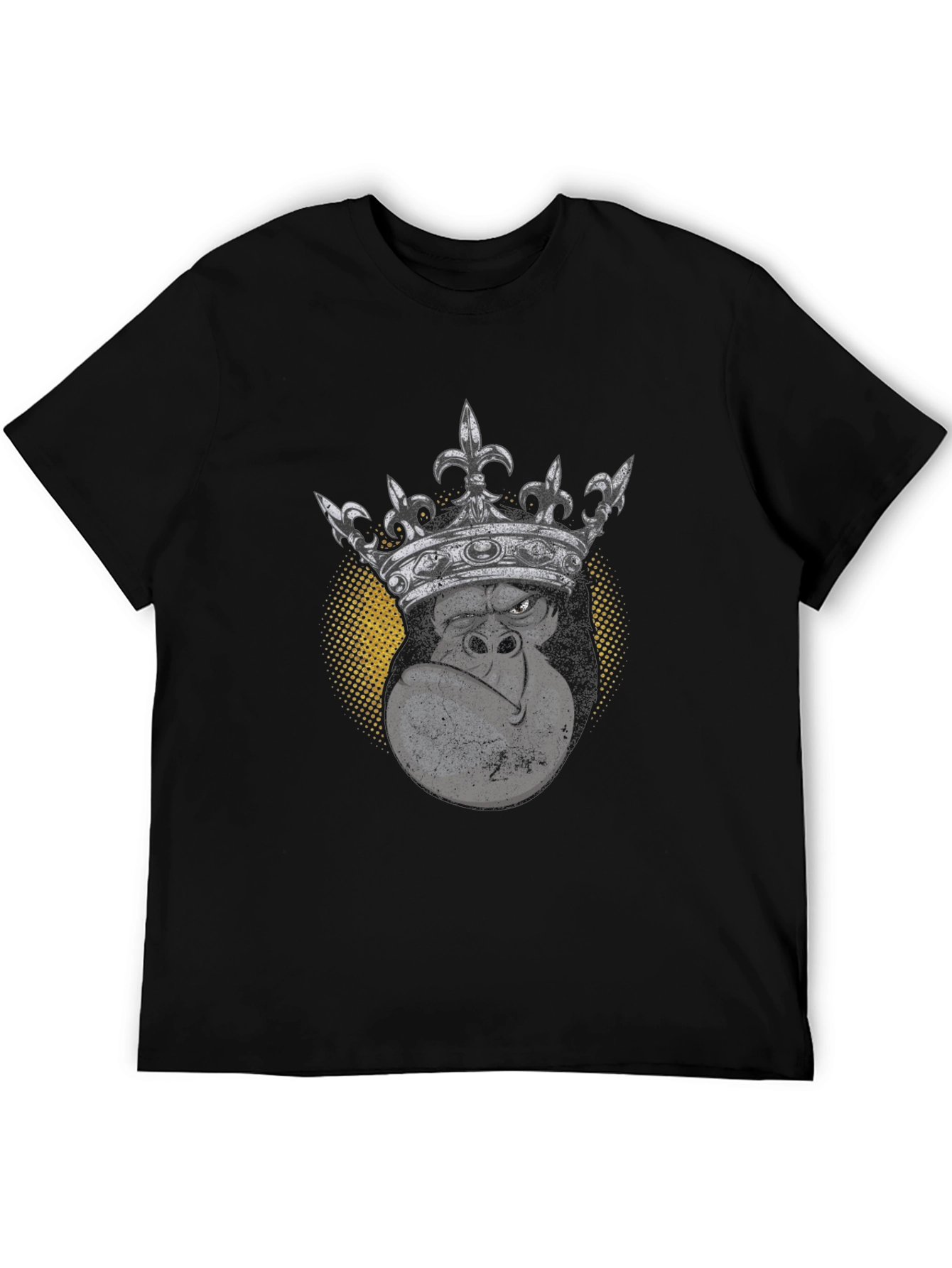 Black King Kong Graphic T-Shirt - Black view 5